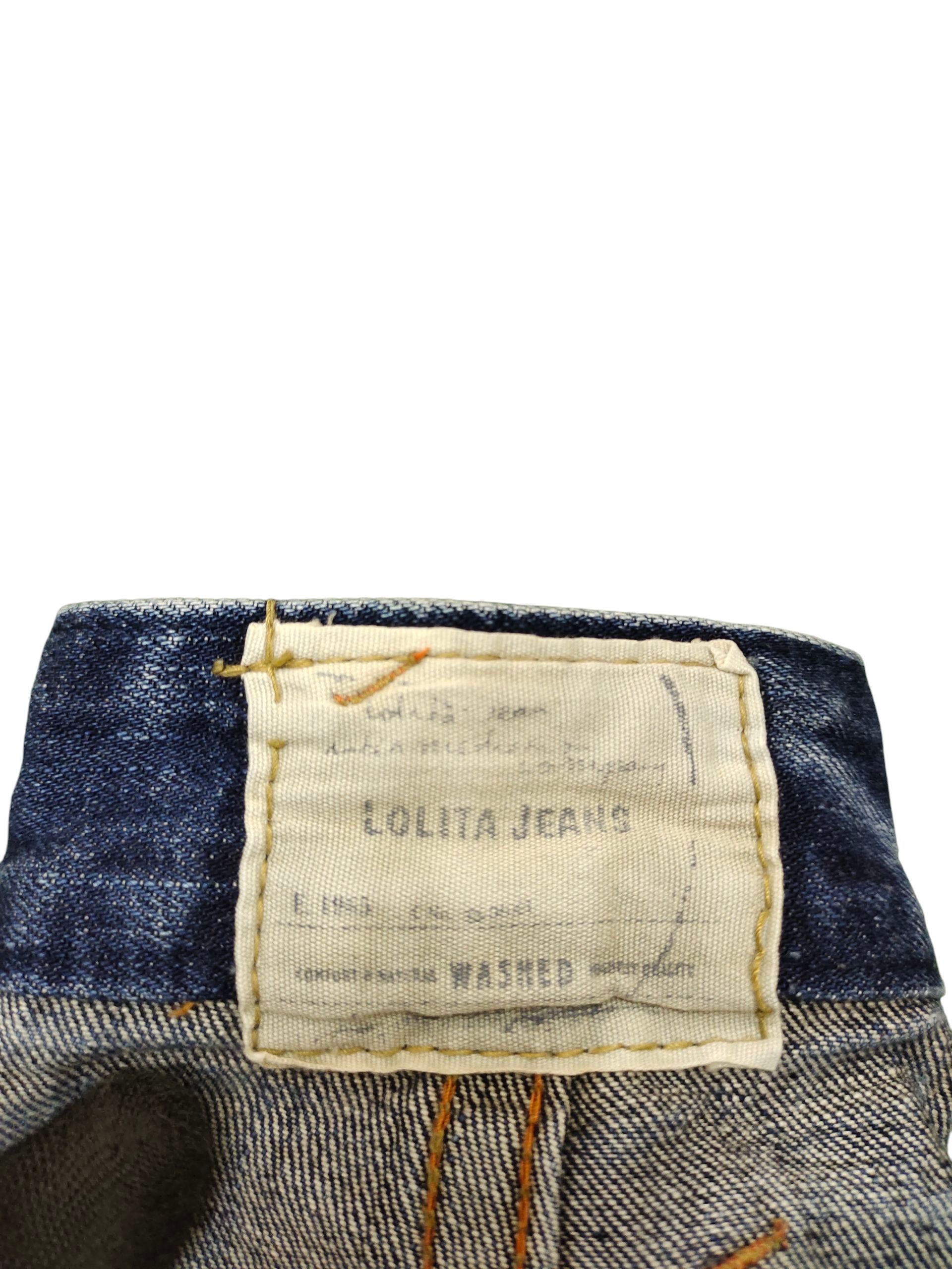 Kapital 2000s Yoshitomo Nara Lolita Studded Clawmark Distress Jeans Size US 29 - 11 Thumbnail