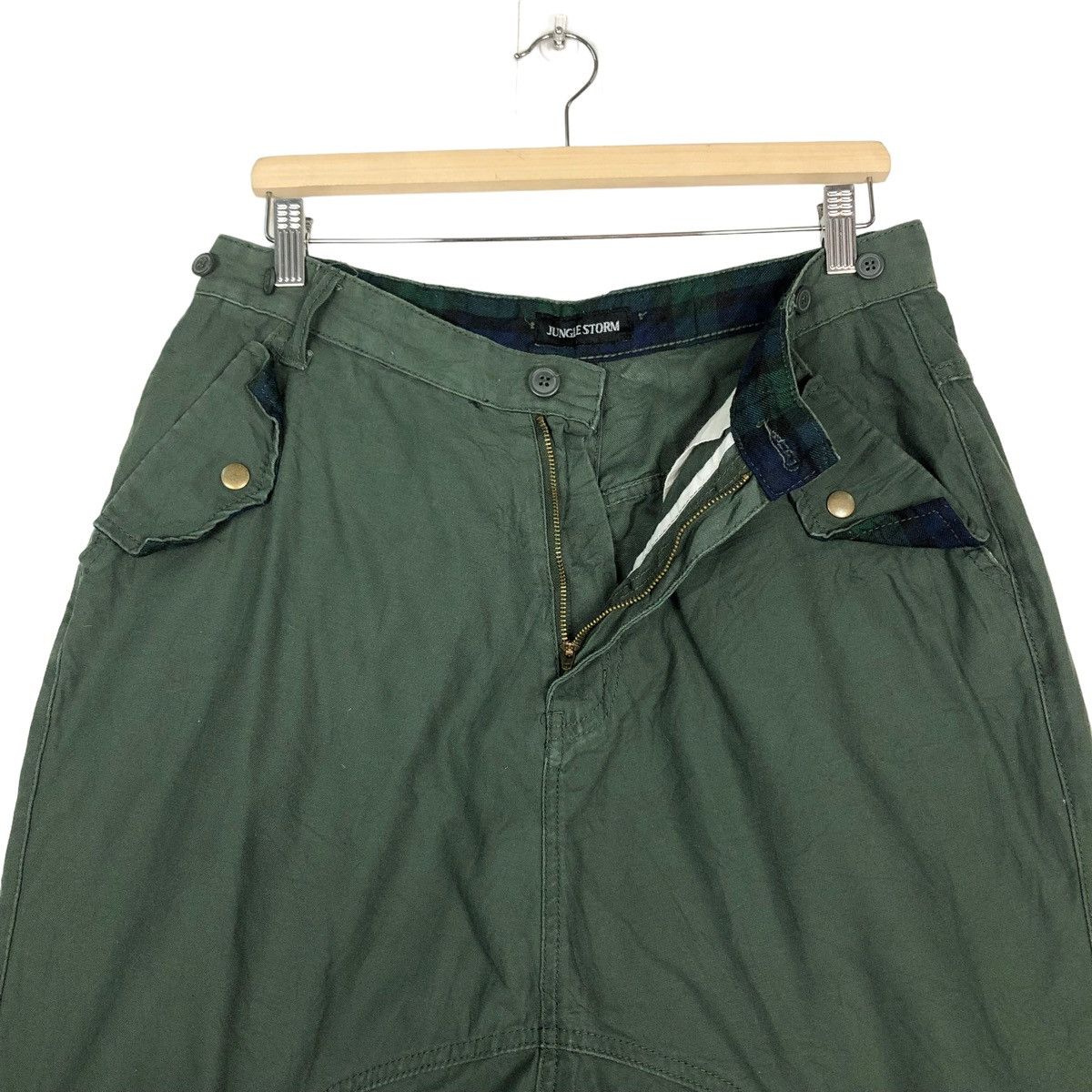 Japanese Brand × Vintage 🔥VINTAGE BALLON PANTS BONDAGE JUNGLE STORM ISSEY MIYAKE Size US 32 / EU 48 - 10 Thumbnail