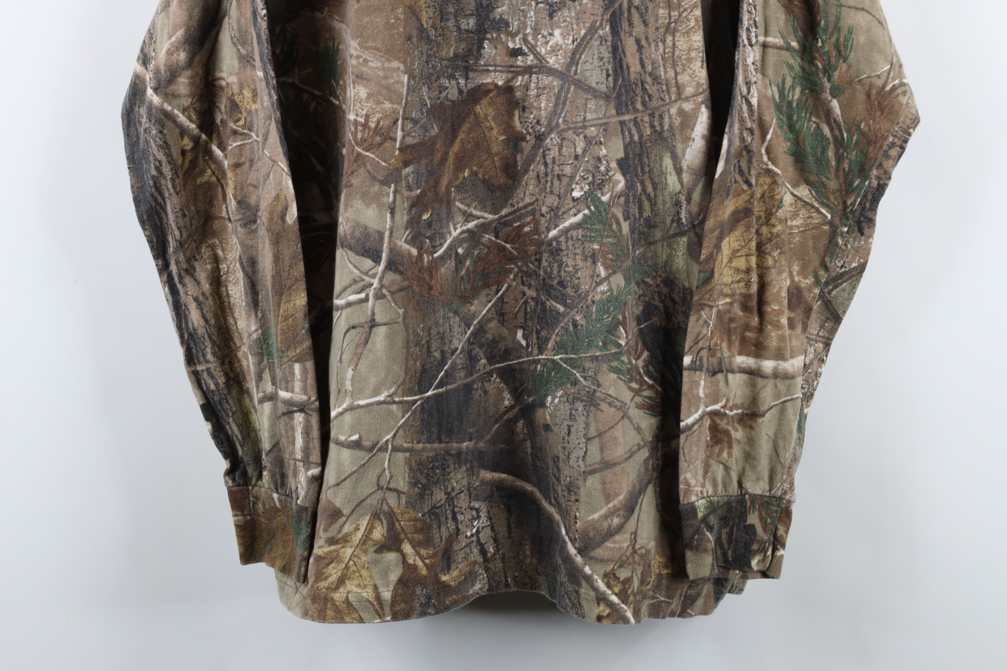 Vintage Vintage Streetwear Camouflage Long Sleeve T-Shirt Cotton Size US XL / EU 56 / 4 - 3 Thumbnail