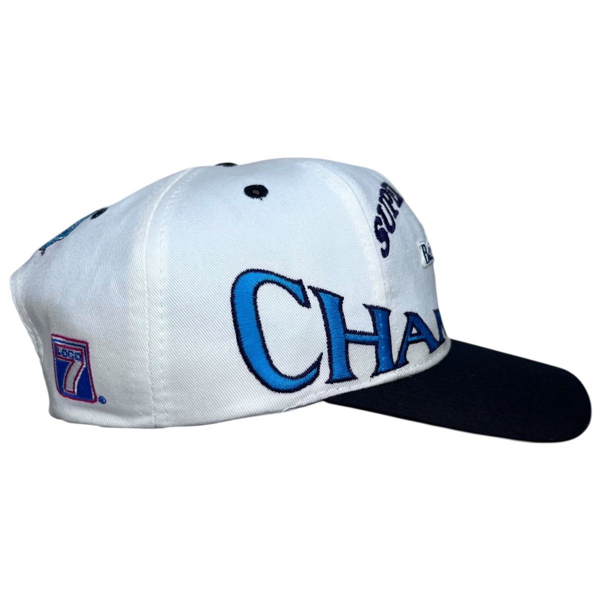 Logo 7 Vintage 1994 Cowboys Super Bowl XXVIII Champions Snapback Size ONE SIZE - 4 Thumbnail