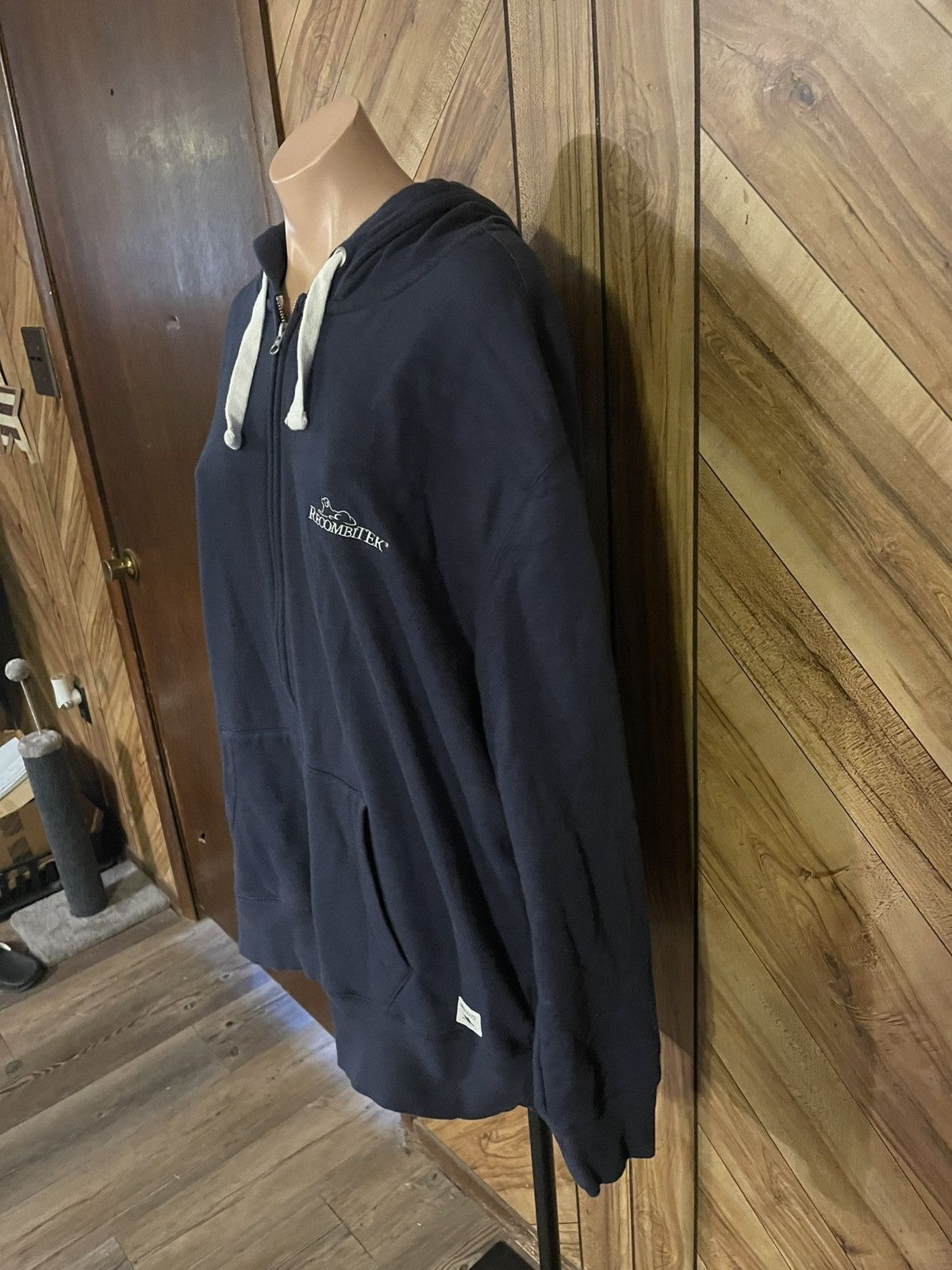 Roots Roots 73 Men's 2XL Dark Blue Full Zip Hoodie Sweatshirt Size US XXL / EU 58 / 5 - 6 Thumbnail