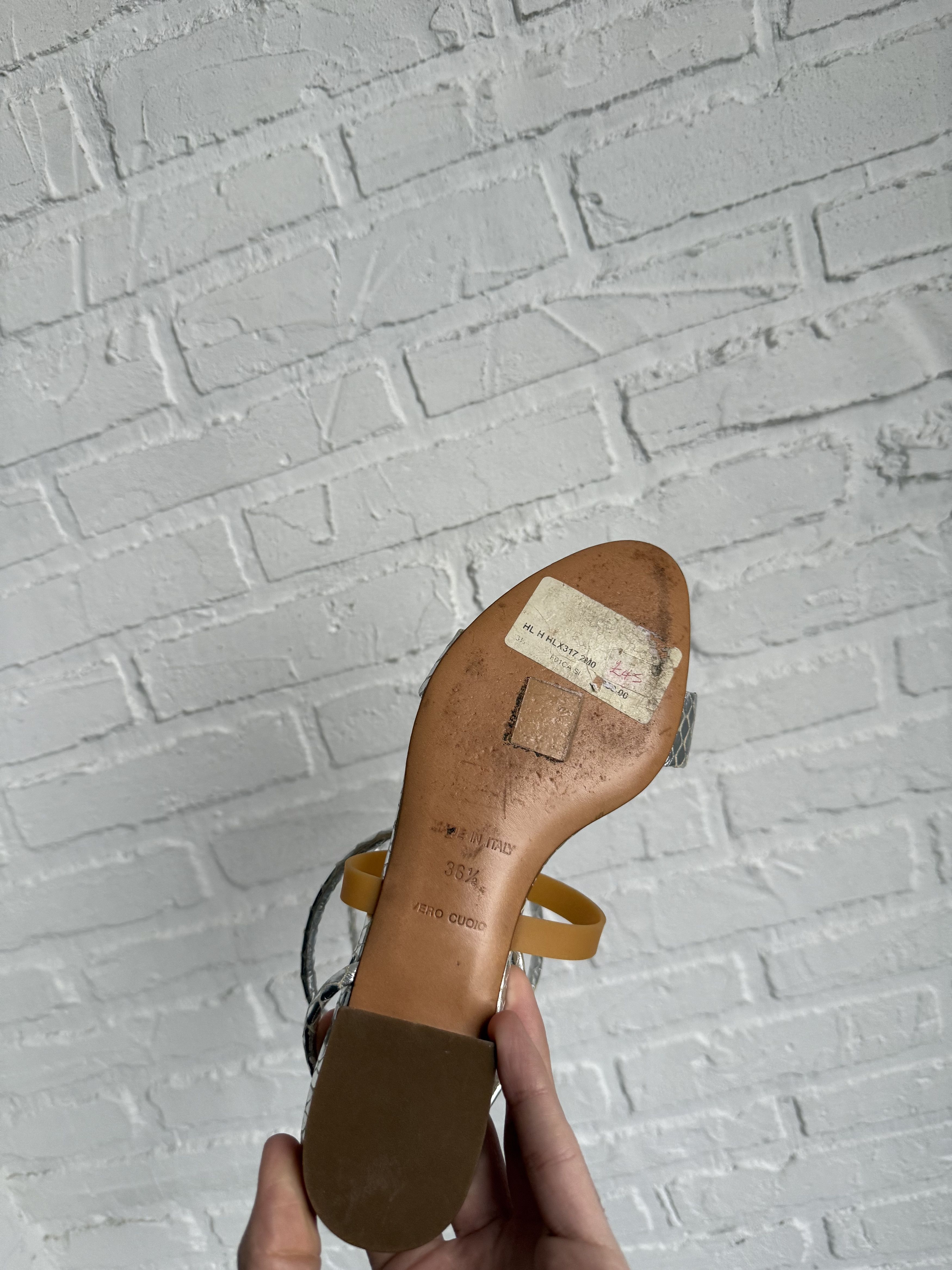 Helmut Lang Archive SS 2002 Helmut Lang Spiral wrap sandals Size US 6.5 / IT 36.5 - 6 Thumbnail