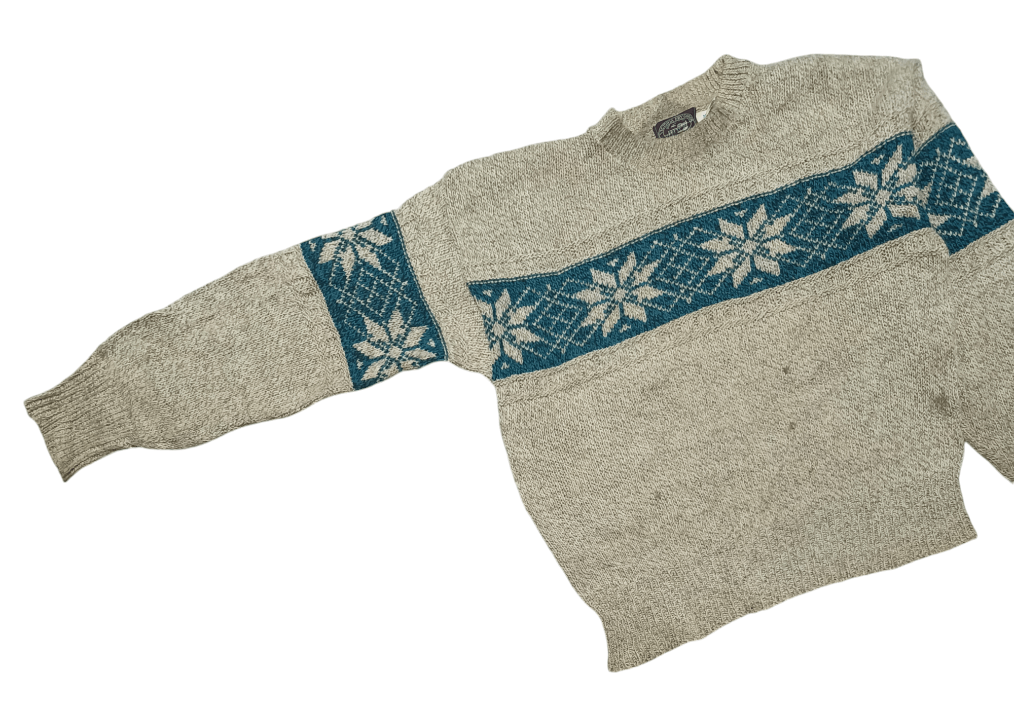 Other Vintage 80s VICTORIAN DRY GOODS Ethnic Motifs Knit Sweater Size US M / EU 48-50 / 2 - 3 Thumbnail