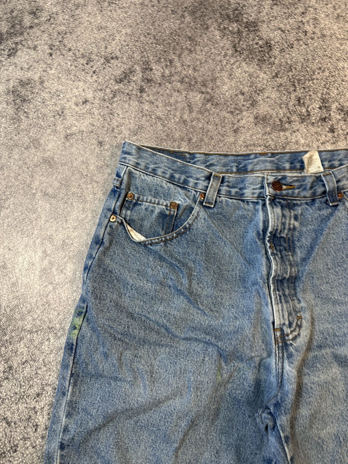 Vintage Y2K Vintage Casual Denim Shorts Rap Baggy Streetwear Rare XL Size US 36 / EU 52 - 2 Thumbnail