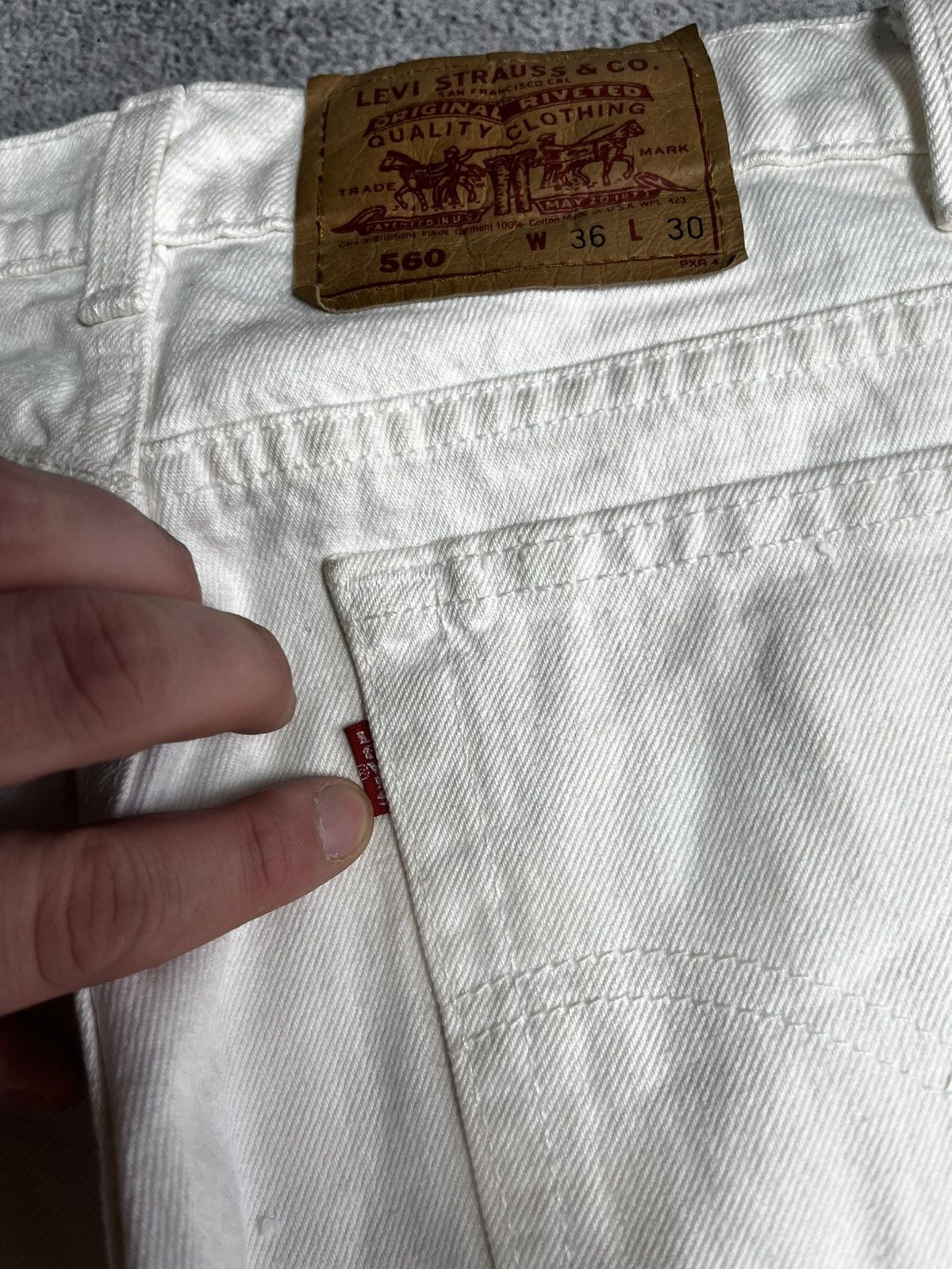 Levi's Levi’s denim vintage made USA size 36/30 Size US 36 / EU 52 - 13 Thumbnail