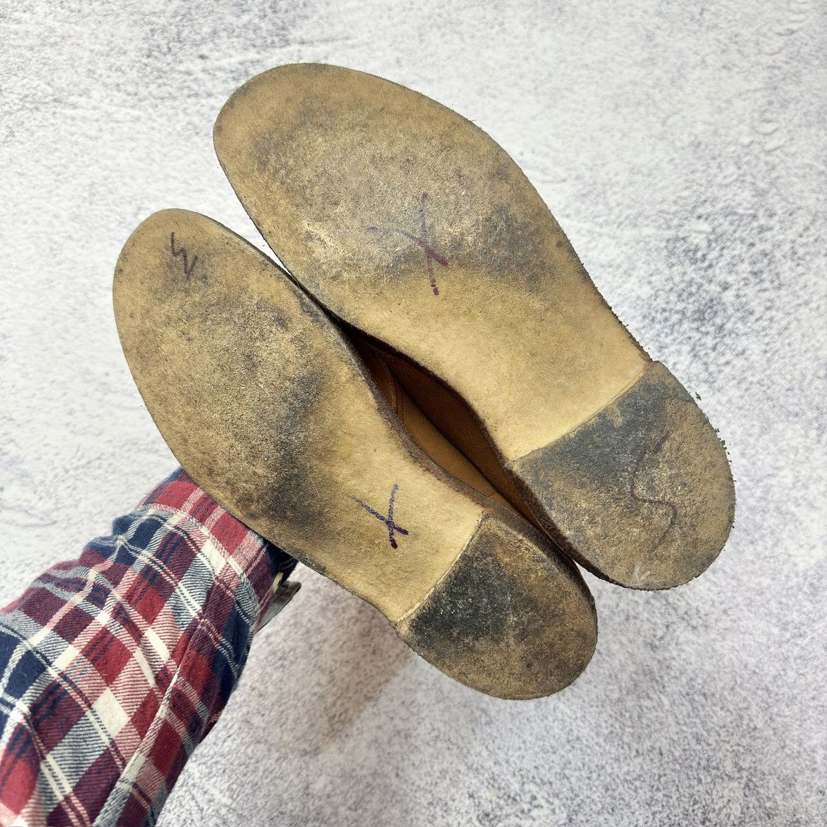 Clarks × Vintage Vintage Clarks Desert Boots US11 UK10 EU45 29cm Size US 11 / EU 44 - 6 Thumbnail