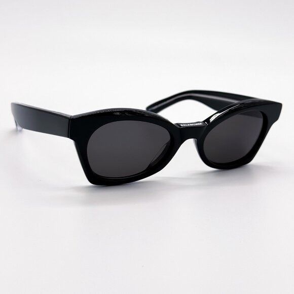 Balenciaga NEW BALENCIAGA BB0230S 001 BLACK CAT EYE WOMEN SUNGLASSES BA Size ONE SIZE - 5 Thumbnail
