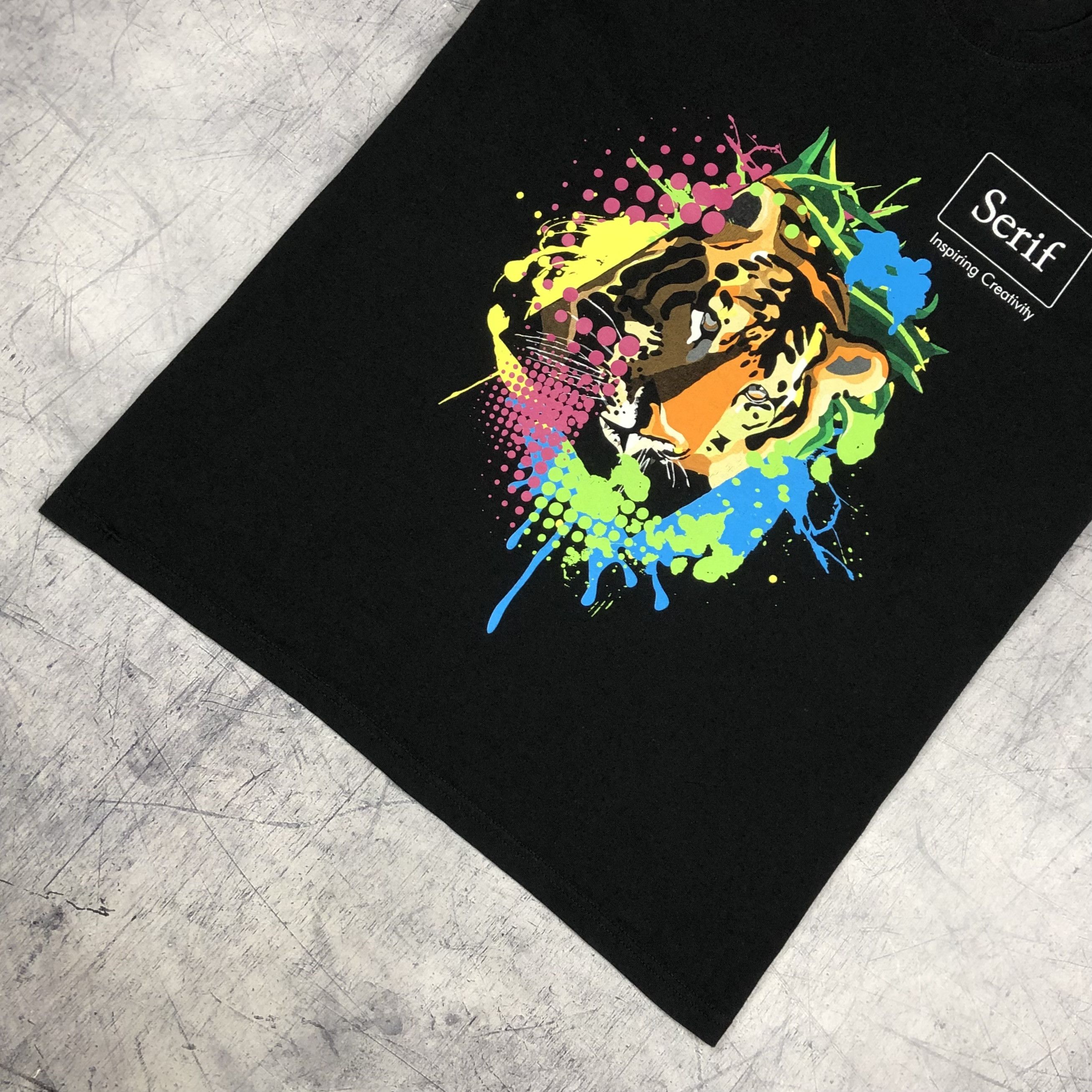 Vintage Serif Inspiring Creativity Graphic Software Tee Size US L / EU 52-54 / 3 - 9 Thumbnail