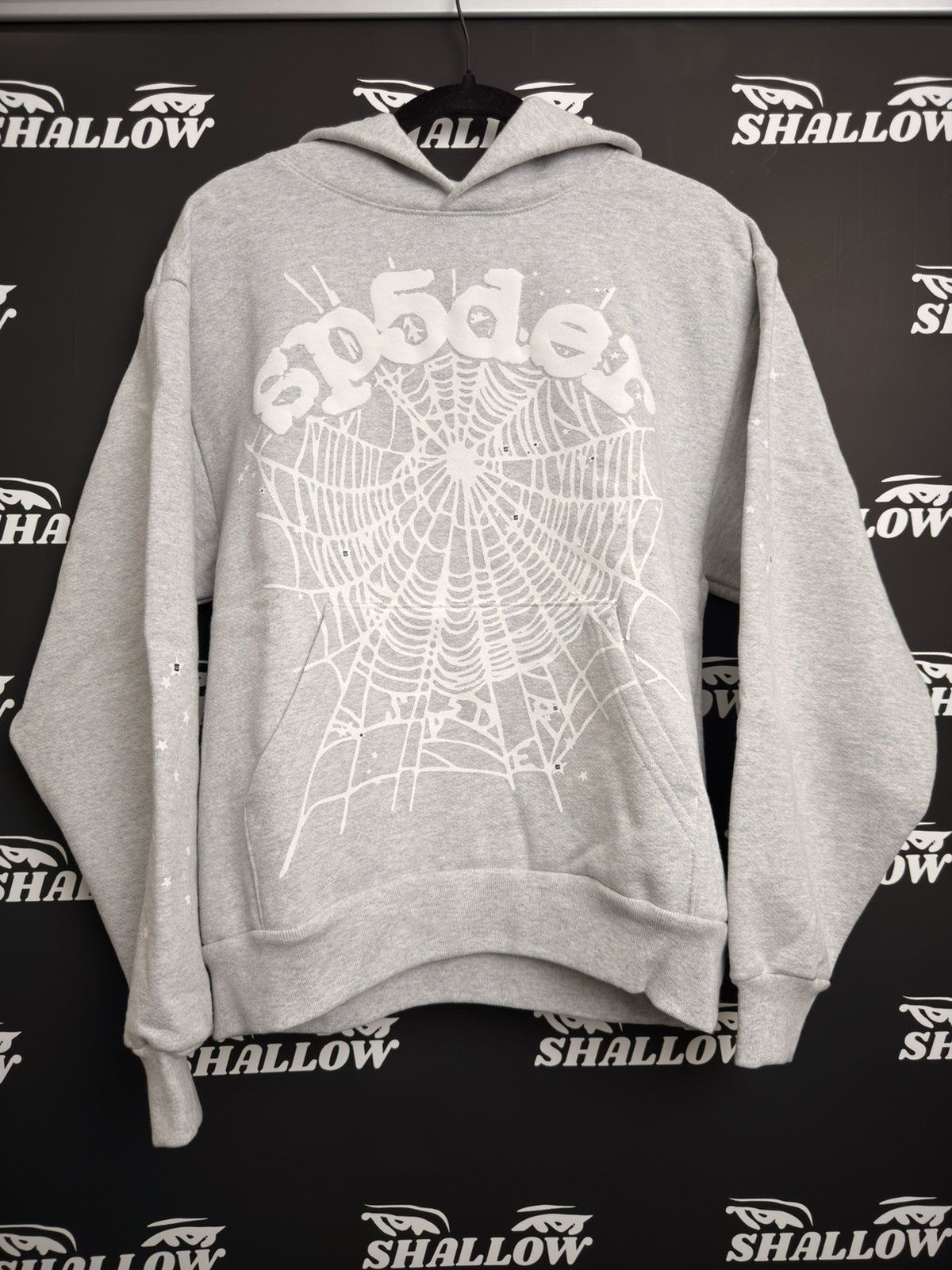 Sp5der OG WEB HEATHER GREY HOODIE Size US S / EU 44-46 / 1 - 1 Thumbnail