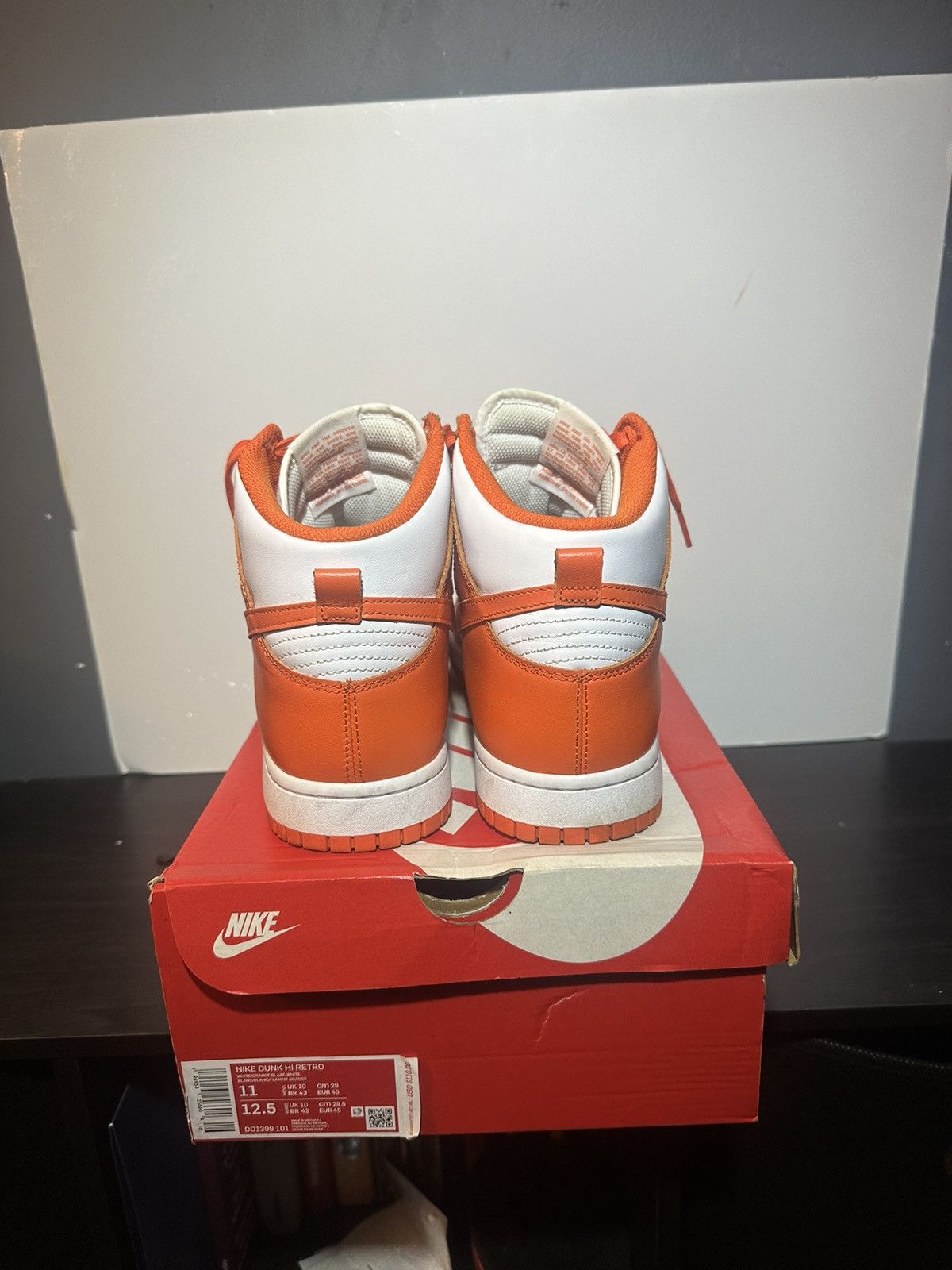 Nike Nike Dunk High SP 'Syracuse' 2021 Size US 11 / EU 44 - 10 Thumbnail