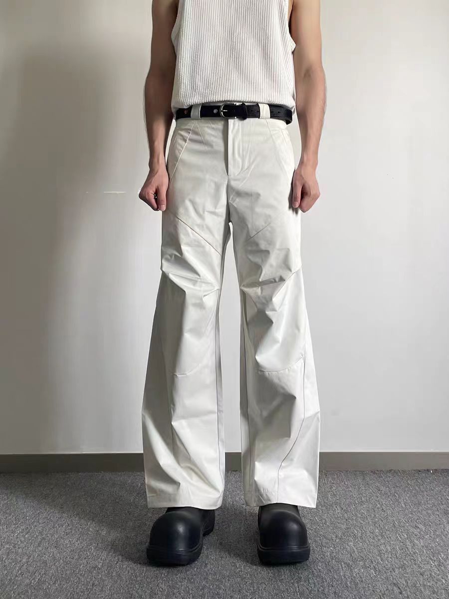 Japanese Brand × Vintage High Street Wide Leg Loose Thin Casual Pants Size US 34 / EU 50 - 1 Thumbnail