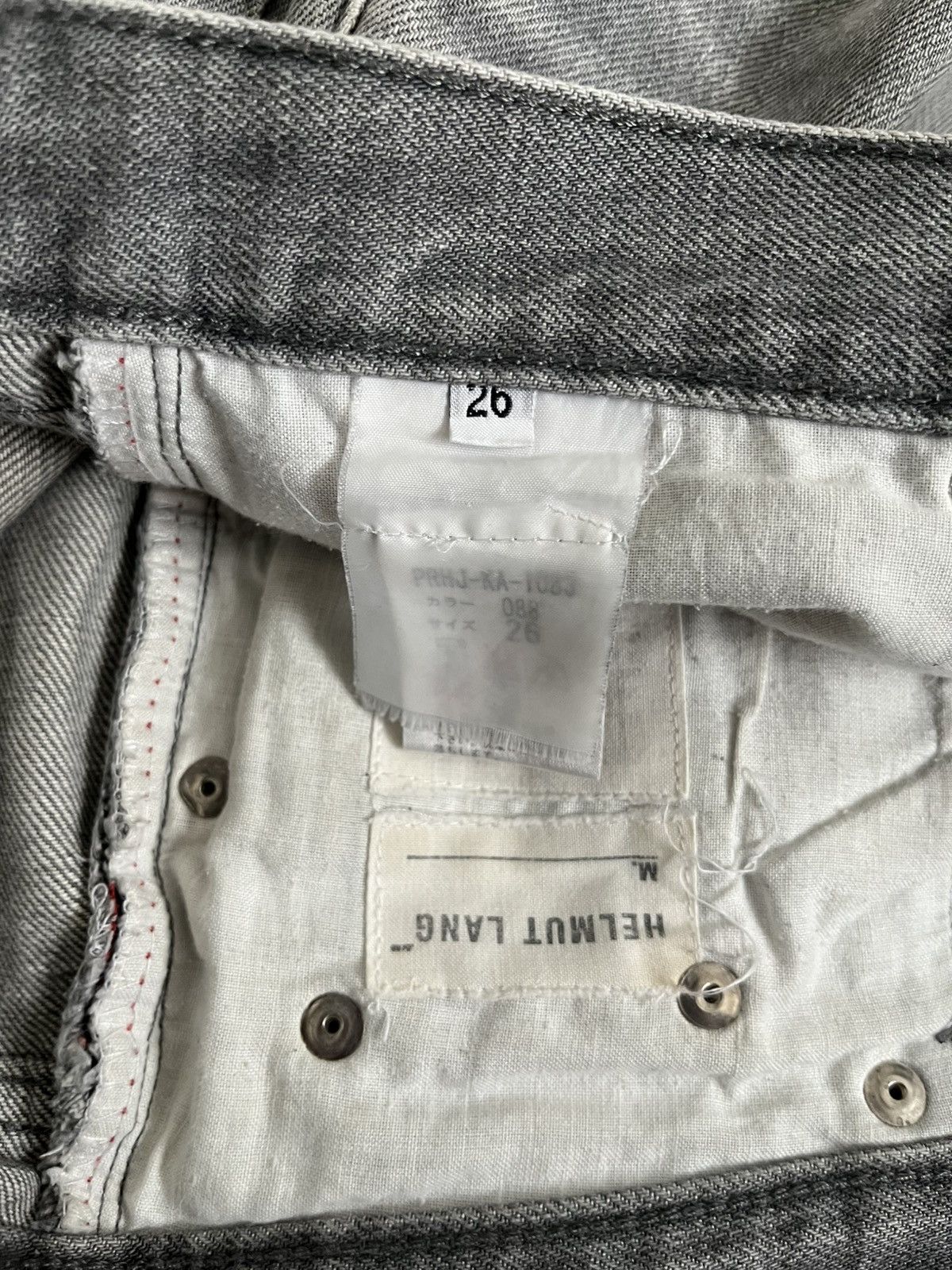 Helmut Lang 90s Helmut Lang Distressed Denim Size US 26 / EU 42 - 7 Thumbnail