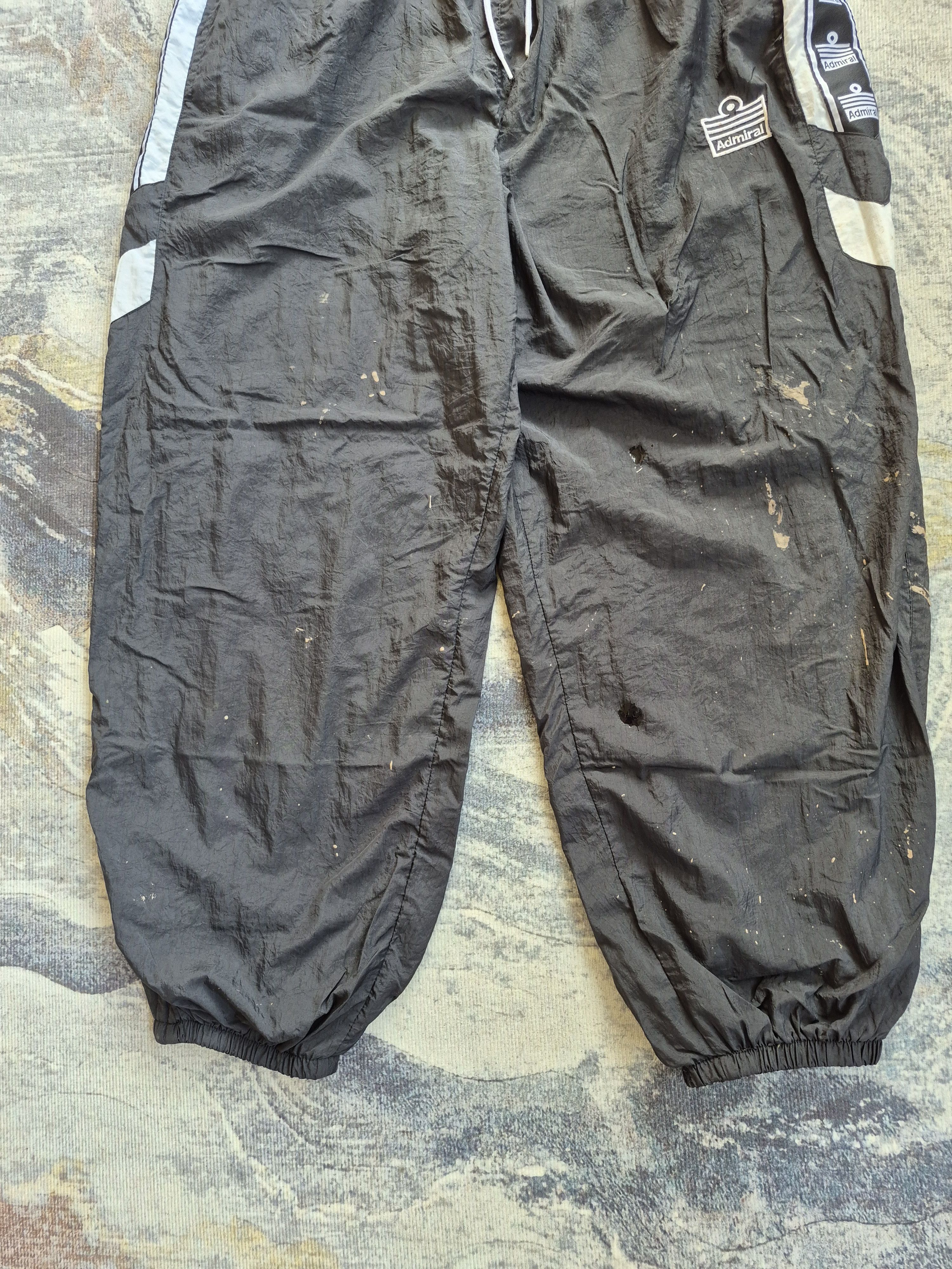 Vintage 🔥 Vintage Style Admiral Side Tape Track Pants Size US 30 / EU 46 - 3 Thumbnail