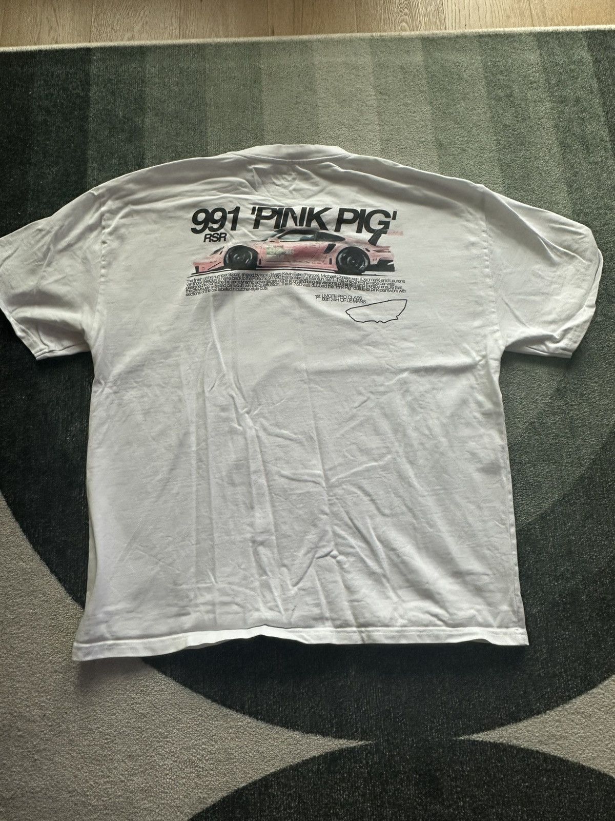Vintage Uberholen Pink Pig Tee Size US XL / EU 56 / 4 - 1 Thumbnail
