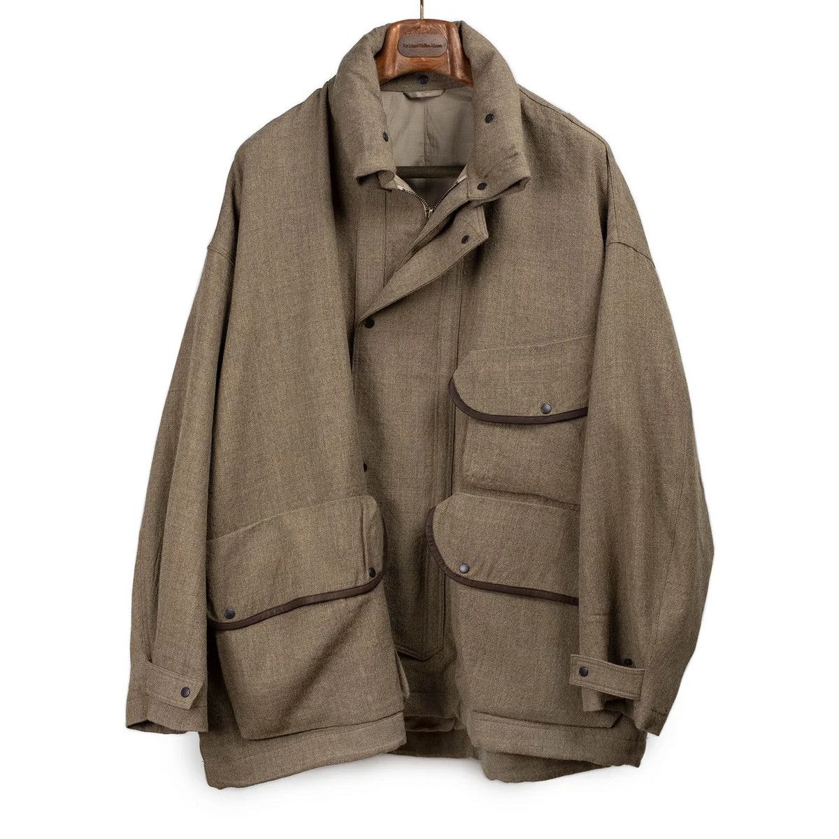Kaptain Sunshine × SHIPS Wool Traveler Coat Super 100s | Grailed