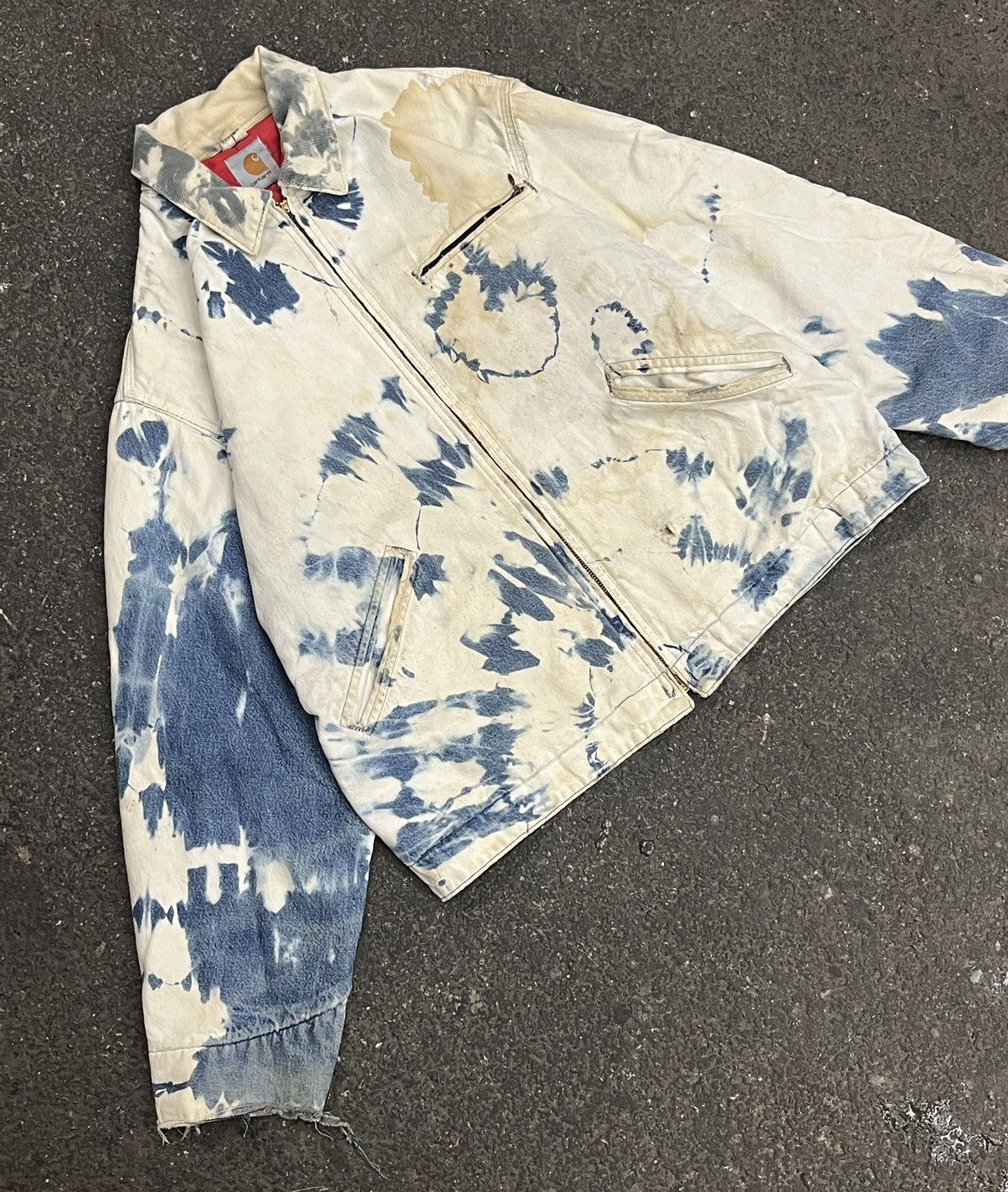 Carhartt Carhartt Detroit rare acid wash jacket hype rare workwear Size US L / EU 52-54 / 3 - 2 Thumbnail