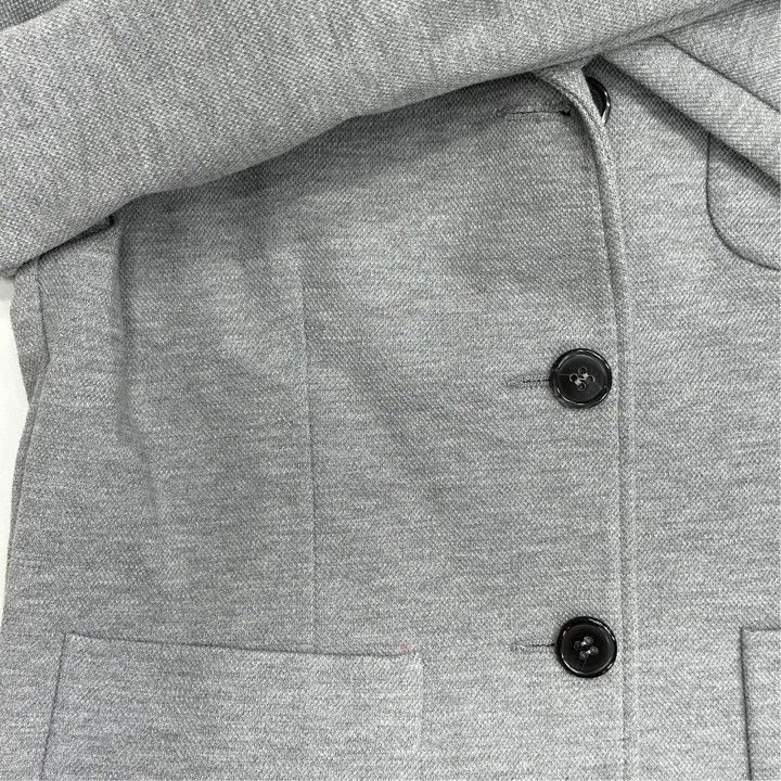 Thom Browne Thom Browne Gray Striped Blazer for Women -2507 Size S / US 4 / IT 40 - 9 Thumbnail
