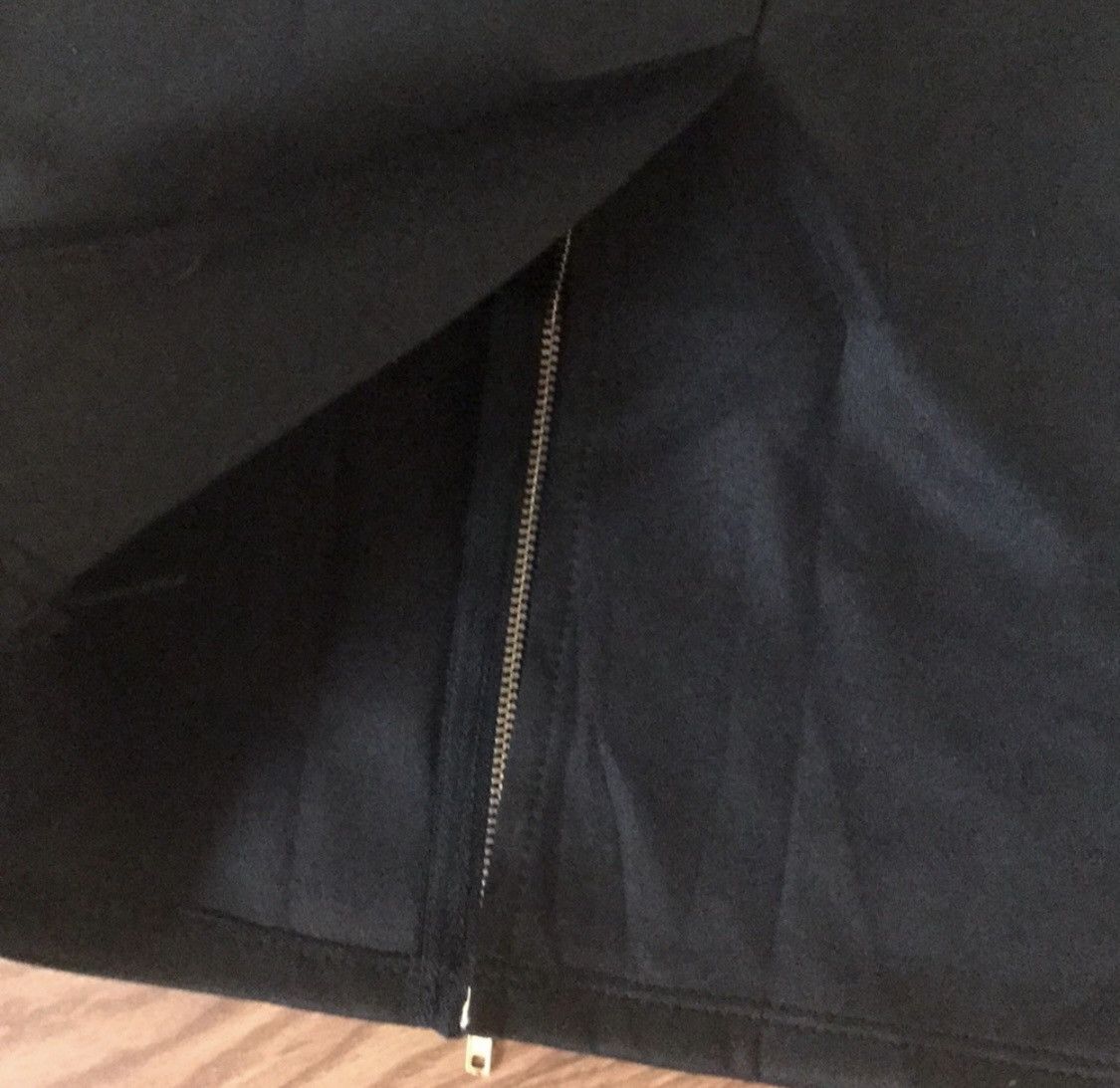 Other HOT GAL BLACK ADJUSTABLE ZIP UP BACK SLIT SKIRT SIZE S Size 23" - 6 Thumbnail