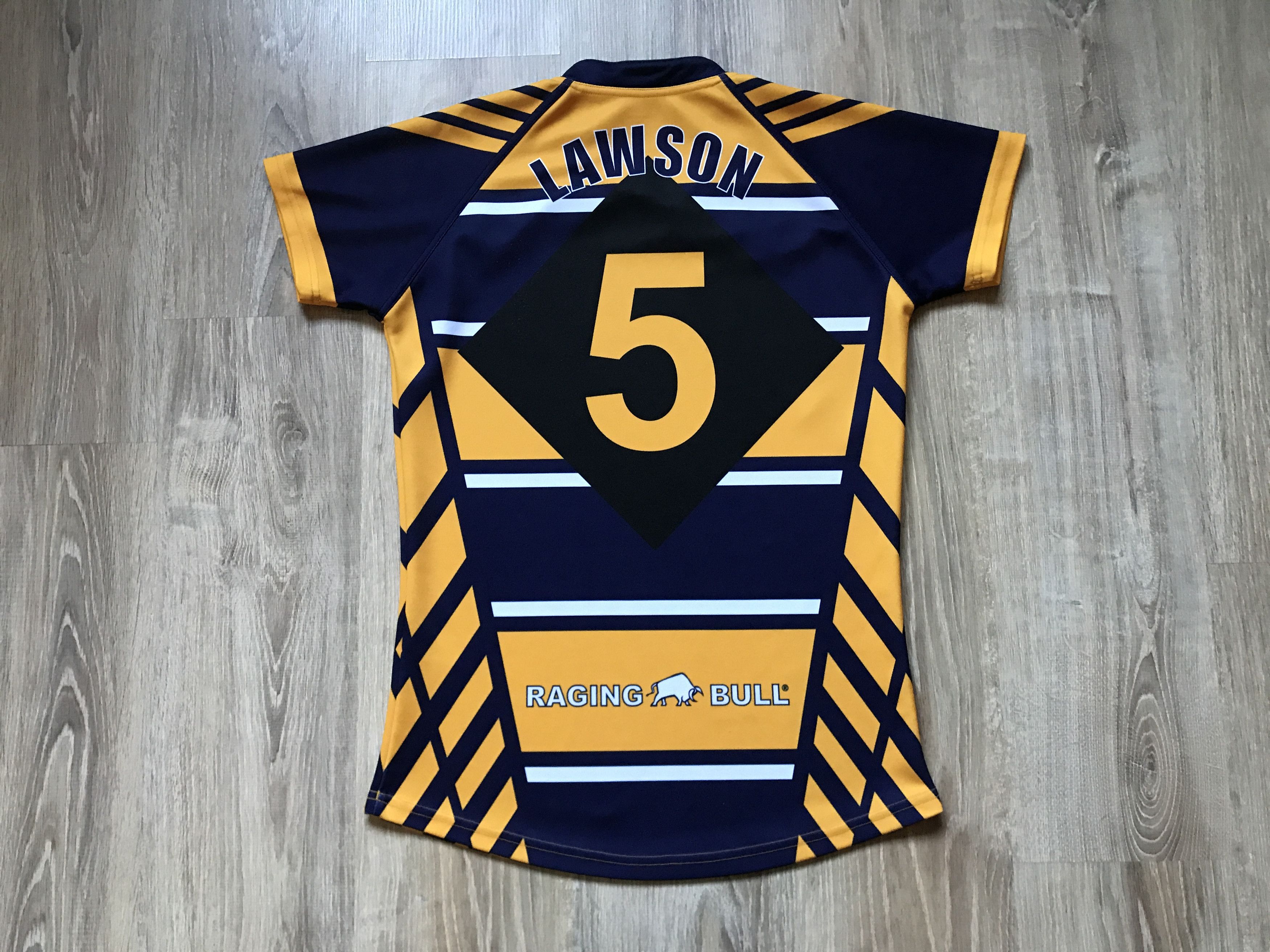Other Rare Raging Bull Lawson #5 Rugby Jersey Size US M / EU 48-50 / 2 - 3 Thumbnail