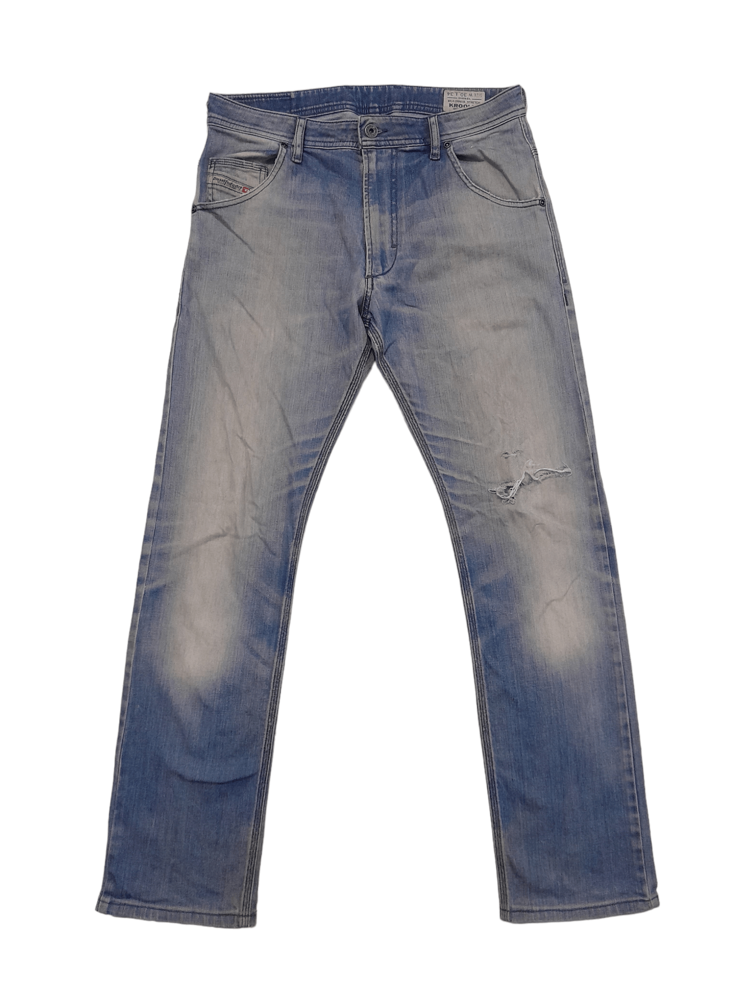 Diesel Diesel Industies Krooley Denim Renzo Rosso (F173) Waist 31 Size US 31 - 4 Thumbnail