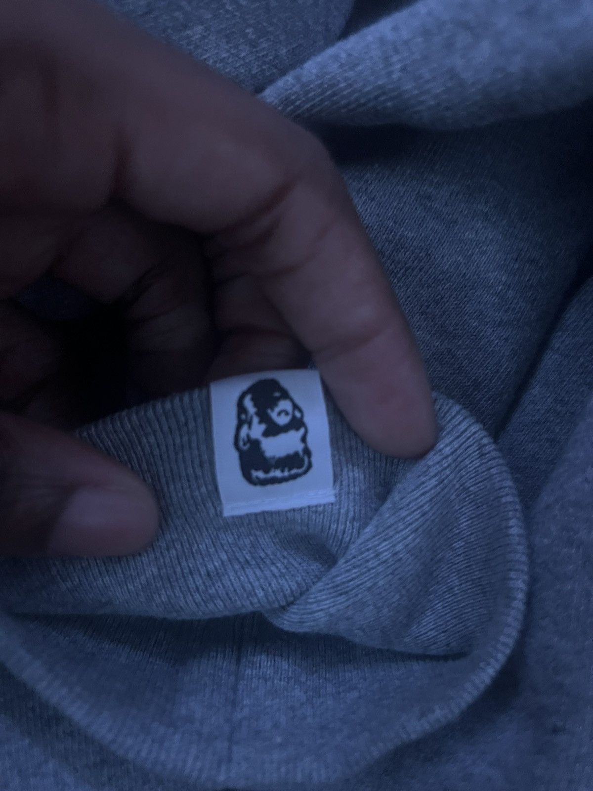Bape BAPE ABC Camo Shark Pullover Hoodie Gray Size US L / EU 52-54 / 3 - 6 Thumbnail