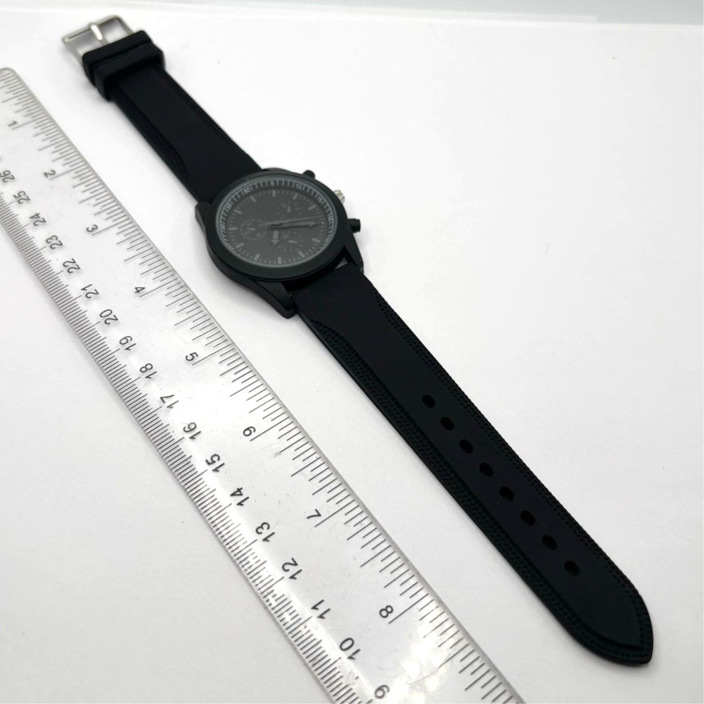 Other Black Retro Men's Watch Size ONE SIZE - 4 Thumbnail