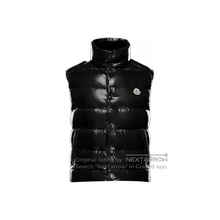 Moncler Moncler Tibb Series Down Vest with Logo. Size US M / EU 48-50 / 2 - 1 Thumbnail