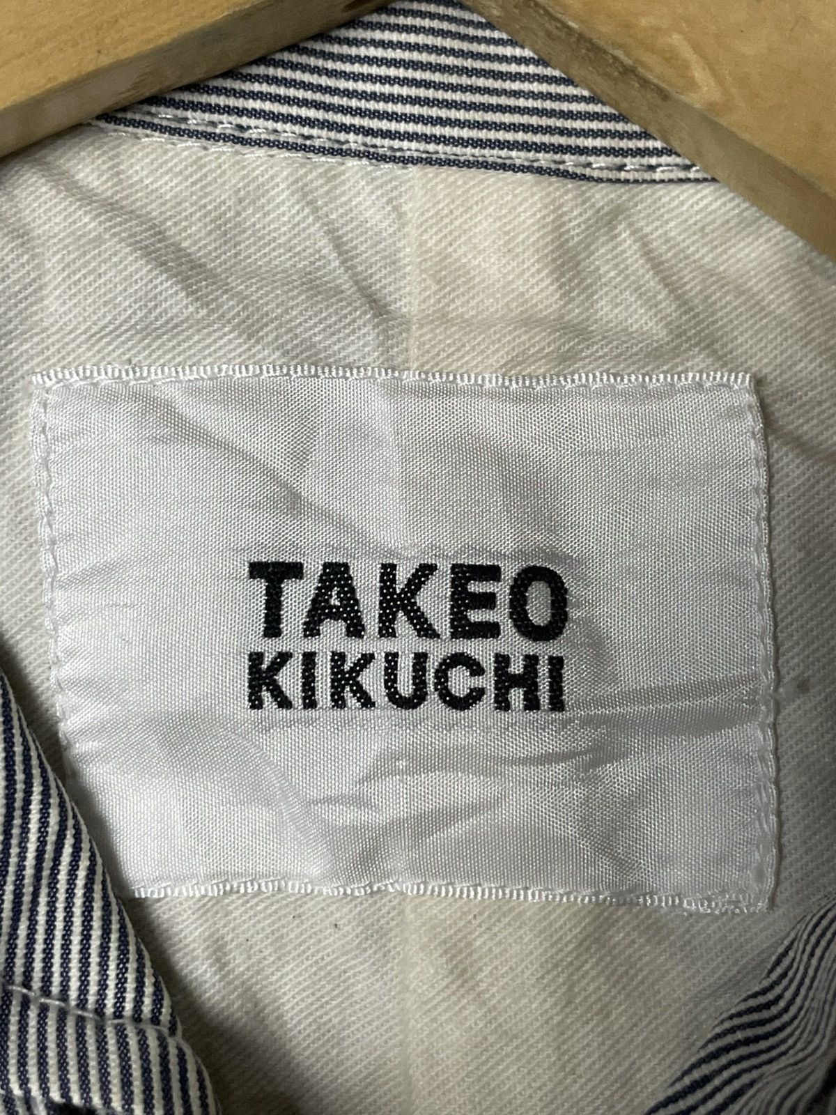 Japanese Brand × Takeo Kikuchi × Vintage Vintage Takeo Kikuchi Hidden Button Jacket (72) Size US XXS / EU 40 - 10 Thumbnail