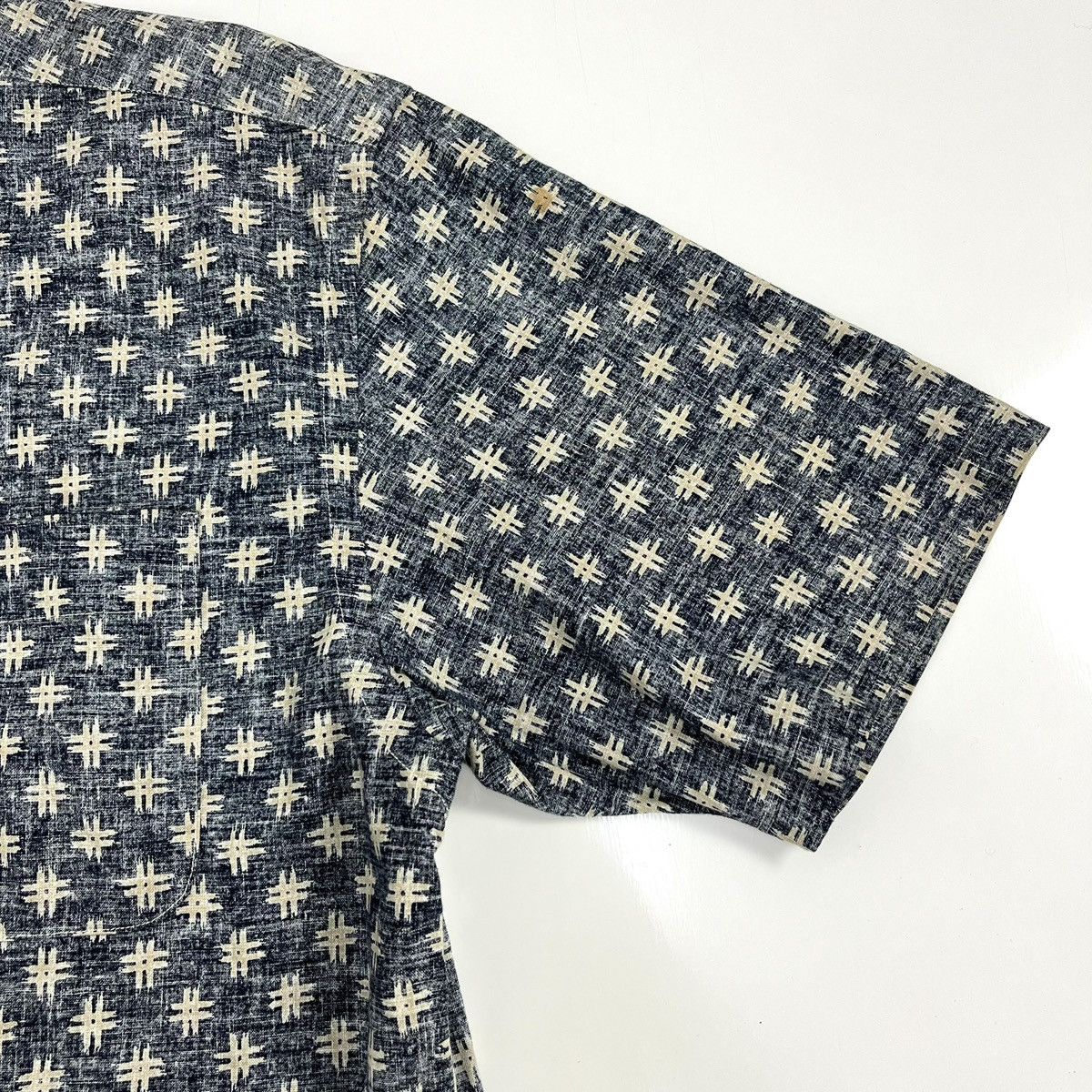 Sugar Cane Vintage Sugar Cane Pattern Indigo Backwards Button Up Shirt Size US L / EU 52-54 / 3 - 9 Thumbnail