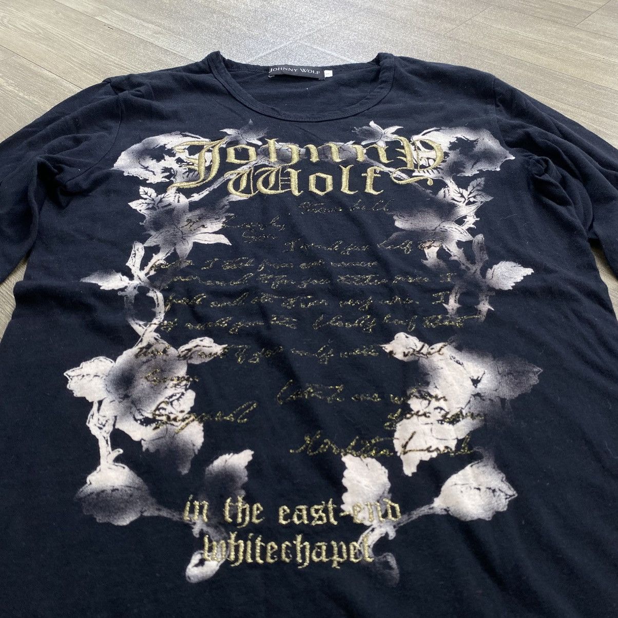 14th Addiction 2000s Johnny Wolf Gothic Skulls Punk Lgb Style Longsleeve Size S / US 4 / IT 40 - 3 Thumbnail