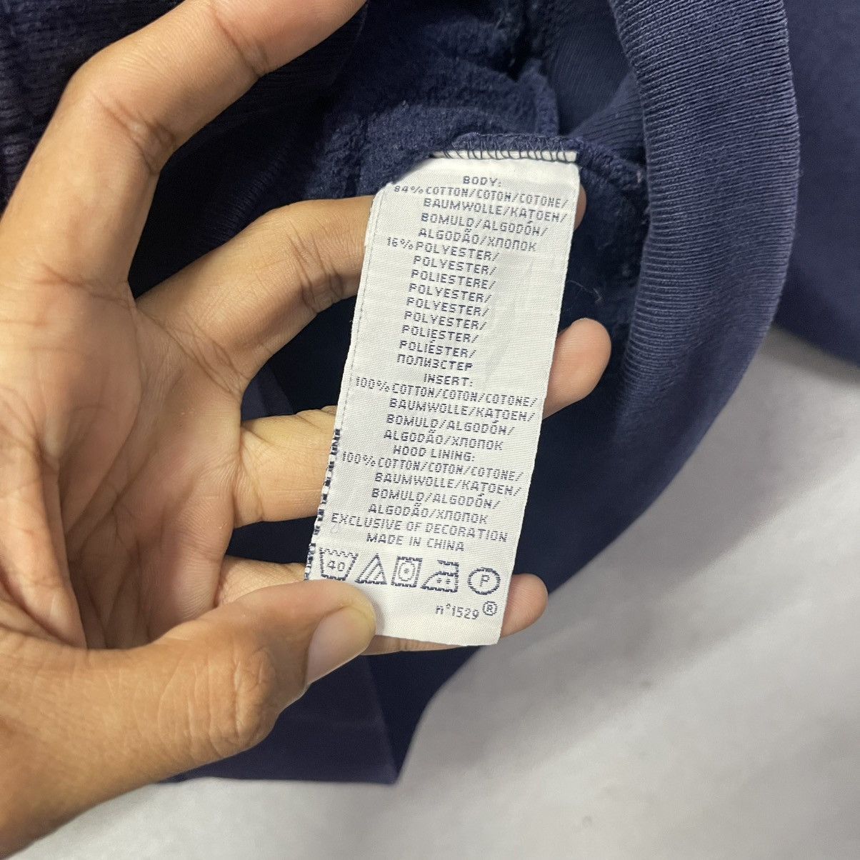 Polo Ralph Lauren Vintage Polo by Ralph Lauren Full-Zip Hoodie – Navy (Size S) Size US S / EU 44-46 / 1 - 8 Thumbnail
