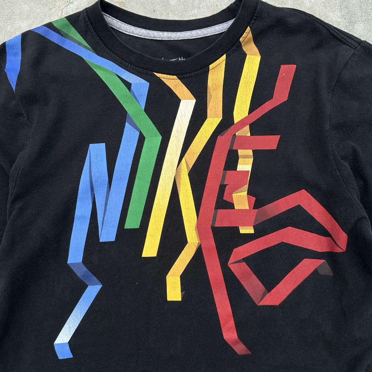 Nike × Vintage Vintage Nike T-shirts Big Logo Y2K Style USA 00s Size US S / EU 44-46 / 1 - 8 Thumbnail