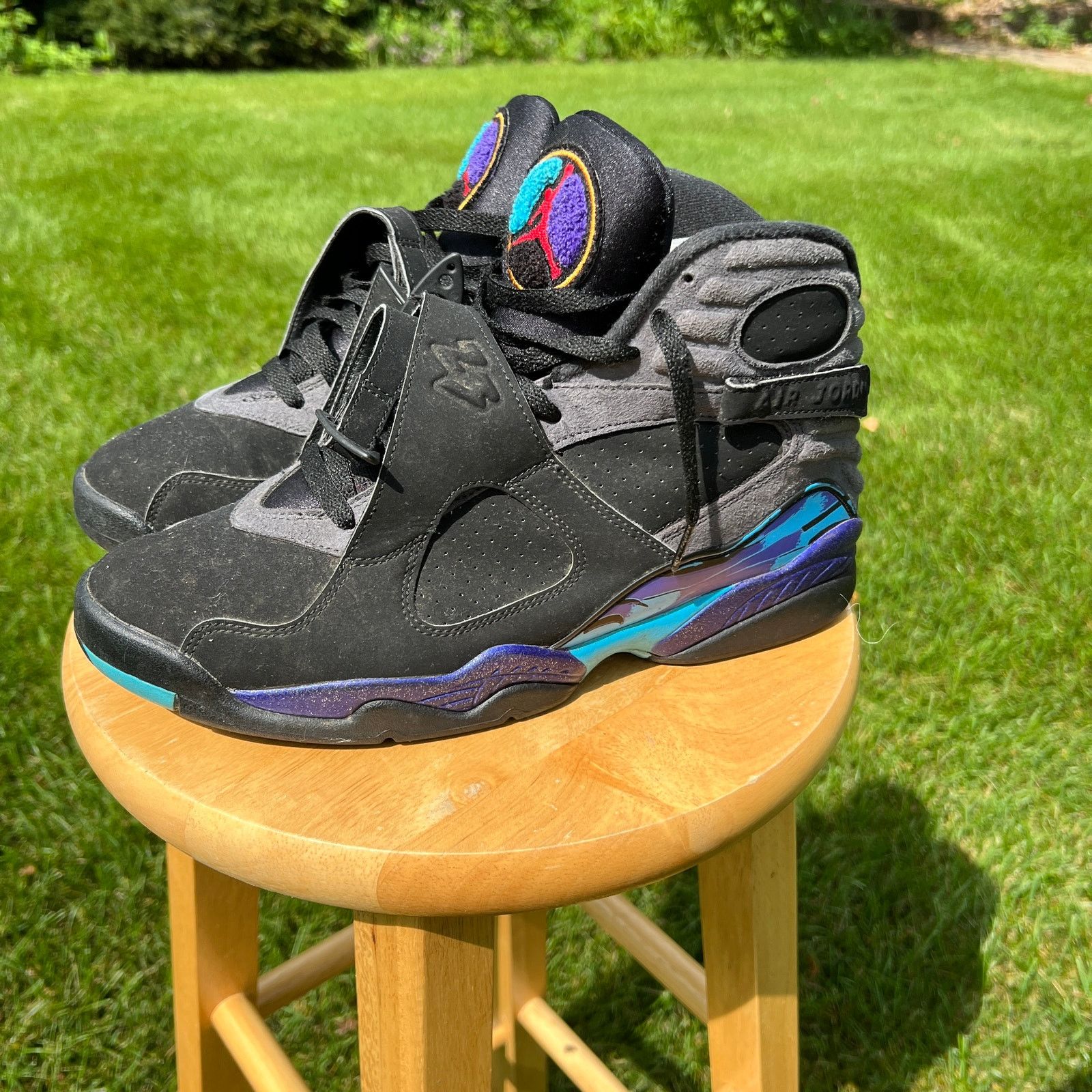 Nike Nike Air Jordan 8 Retro Aqua 2015 Men s Shoes Size 10.5 Grailed