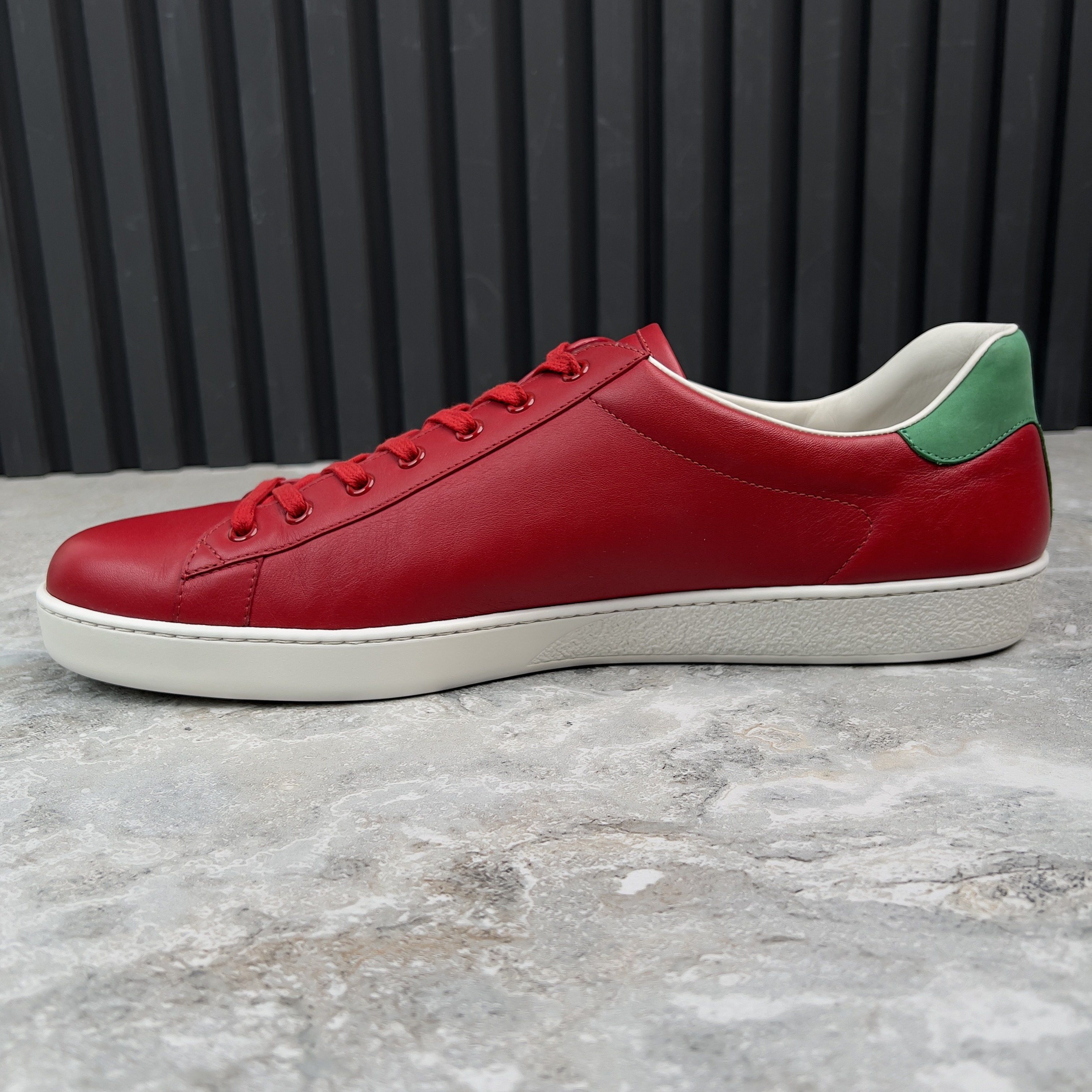 Gucci Ace Interlocking Low-top Sneakers Leather Size US 15 / EU 48 - 5 Thumbnail