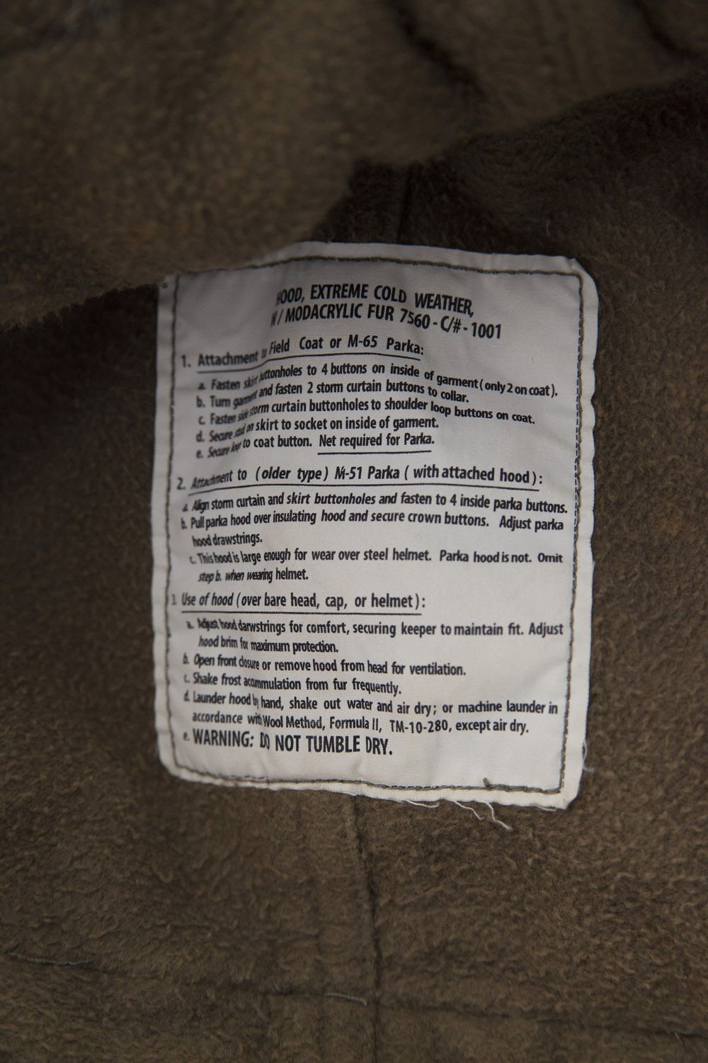 Vintage Vintage M-65 "extreme cold weather" fishtail parka Size US S / EU 44-46 / 1 - 13 Thumbnail