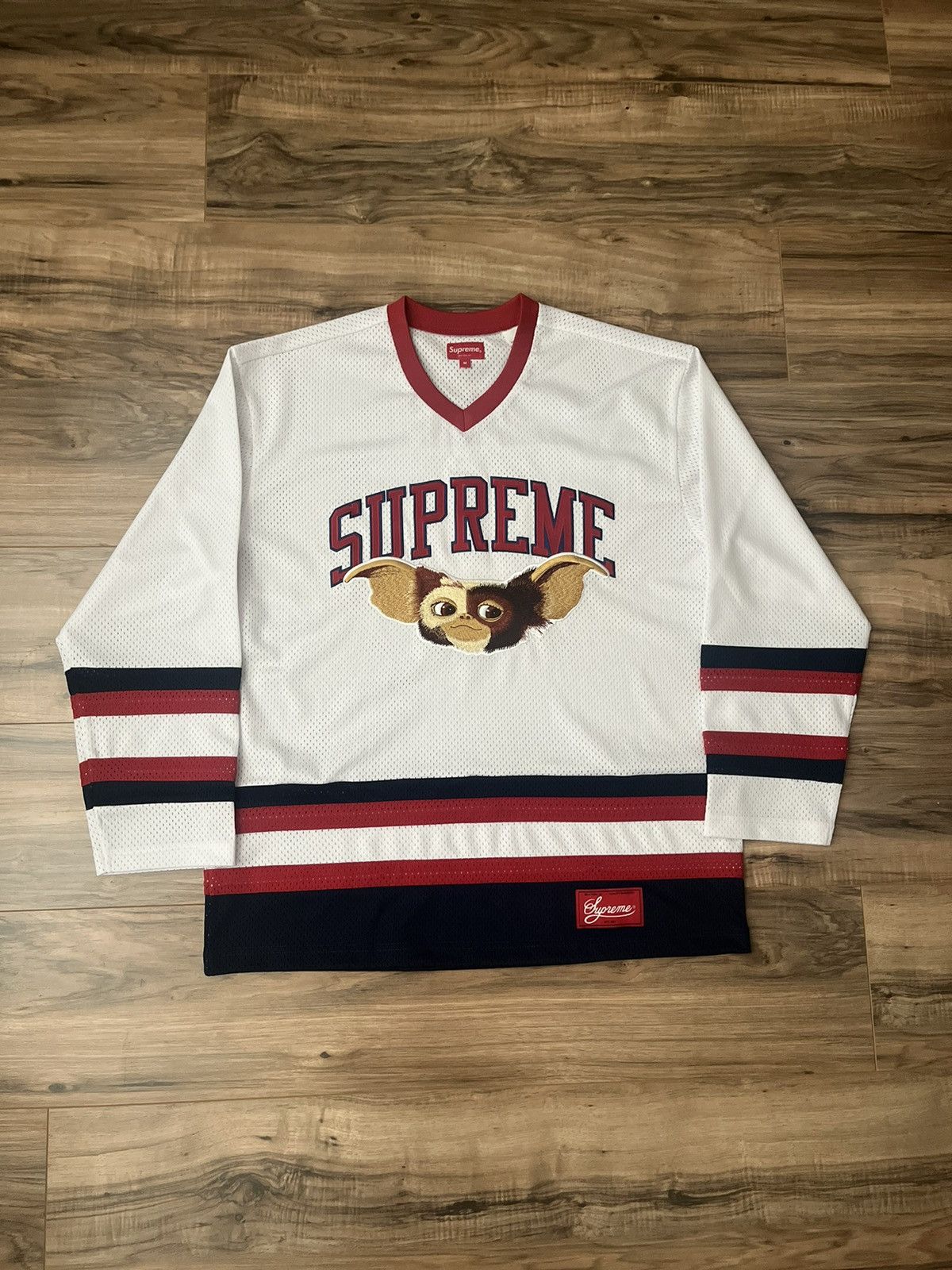 希少Supreme Gremlins Hockey Jersey White M