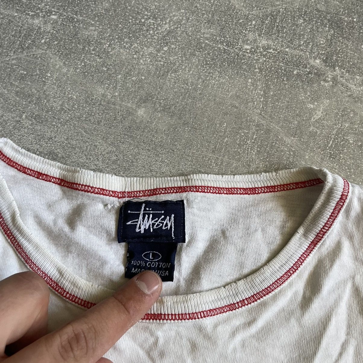 Stussy Vintage 90s Stussy Leilow Hawaii Chapter USA flowers tribal Size US L / EU 52-54 / 3 - 3 Thumbnail