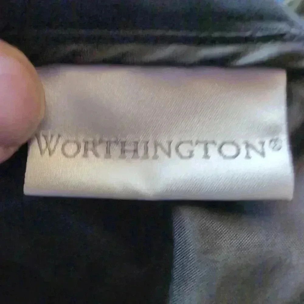 Worthington Ladies Pencil Skirt Worthington sz 8 P Black 21 in Size 30" / US 8 / IT 44 - 3 Thumbnail