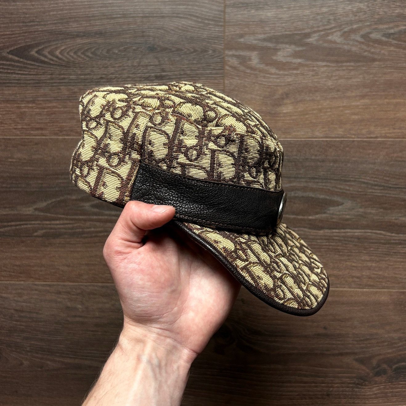 Christian Dior Monsieur Christian Dior Boutique Paris Monogram Cap Size ONE SIZE - 2 Thumbnail