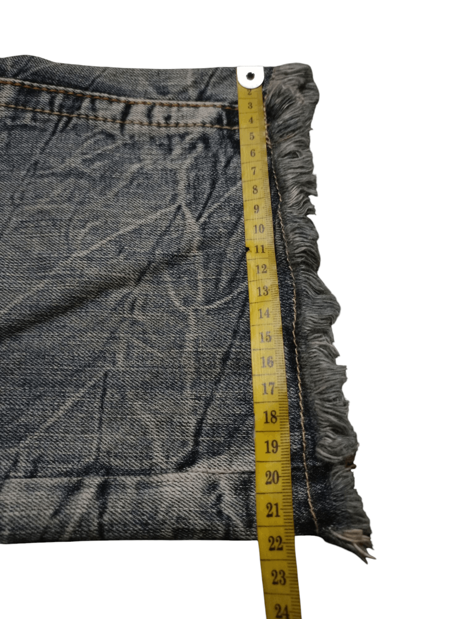 If Six Was Nine × Tornado Mart × semanticdesign Semantic Design snakeskin pocket denim short Pants Size US 32 / EU 48 - 9 Thumbnail