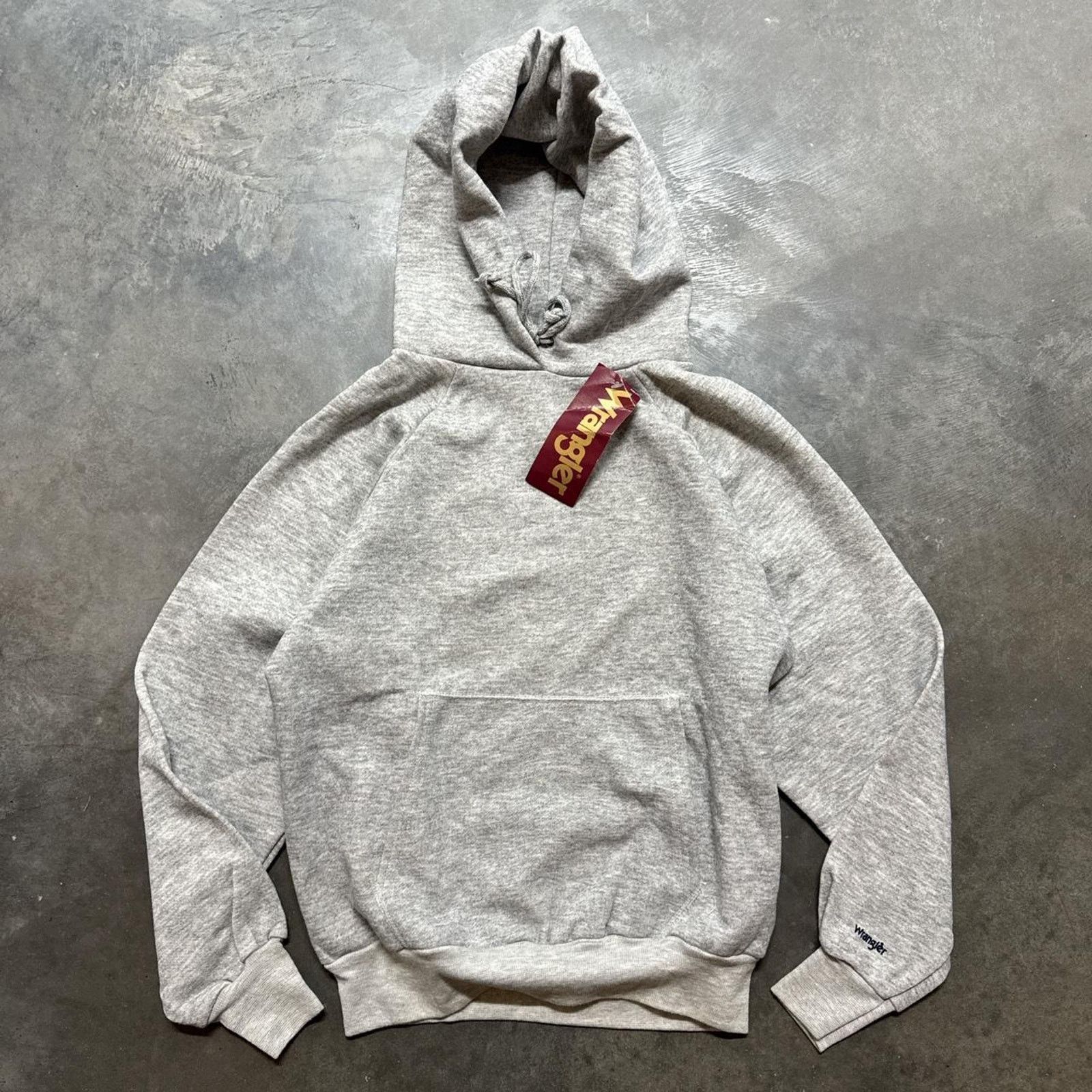 Vintage × Wrangler True Vintage 70s Wrangler 5050 Deadstock NWT Blank Hoodie Size US S / EU 44-46 / 1 - 1 Thumbnail