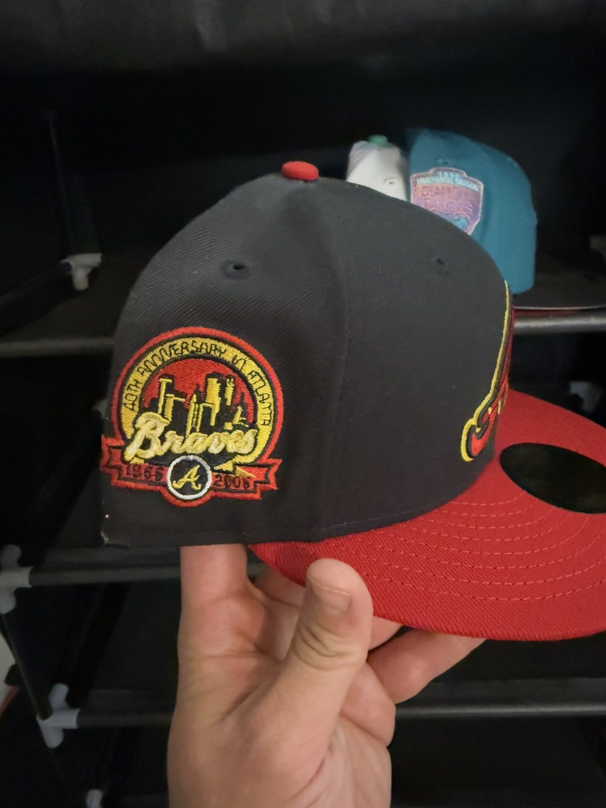 Hat Club × New Era ATLANTA BRAVES HATCLUB CROSSOVER 7 3 8 Size ONE SIZE - 2 Thumbnail