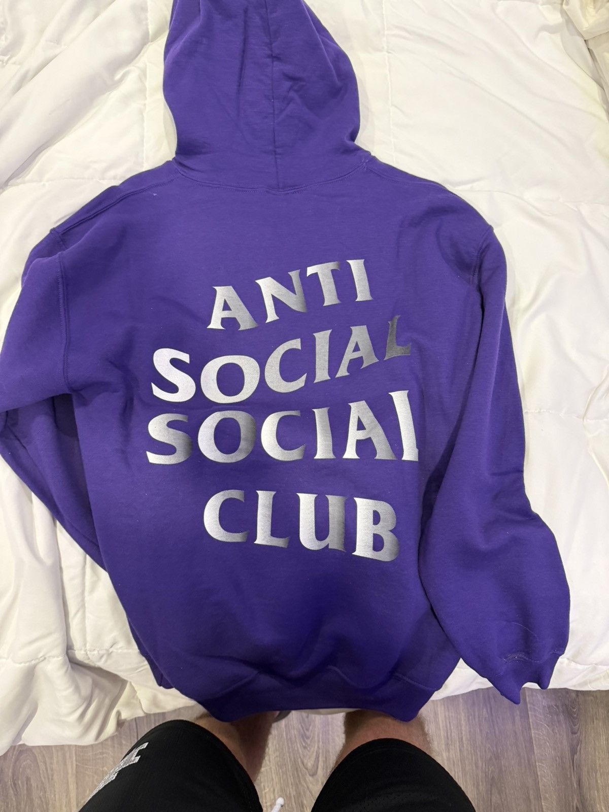 Anti Social Social Club Anti Social club ‘Moody’ Hoodie Purple Size US M / EU 48-50 / 2 - 2 Thumbnail