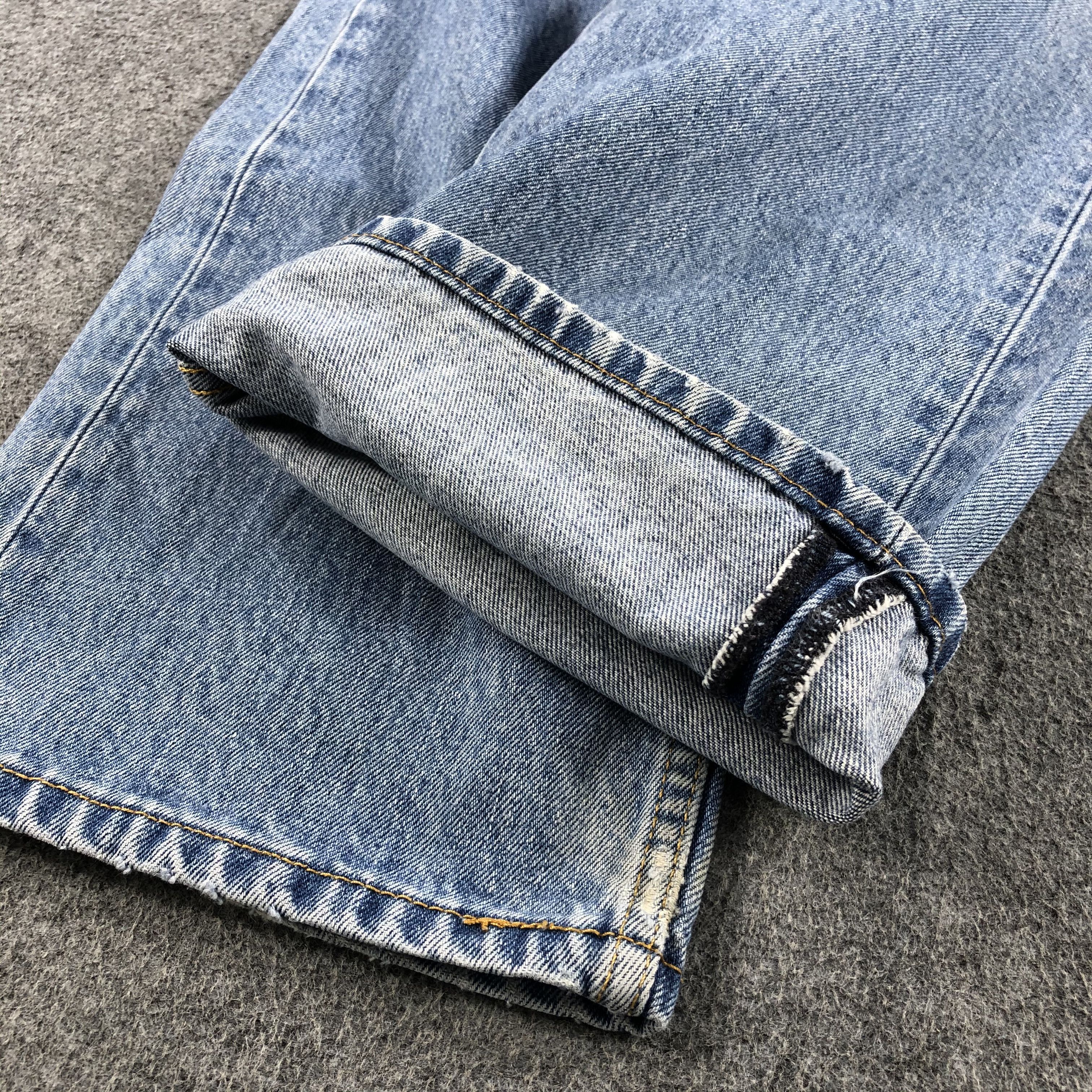 Levi's Vintage Blue Wash Levis 505 Jeans-J2141 Size US 37 - 7 Thumbnail