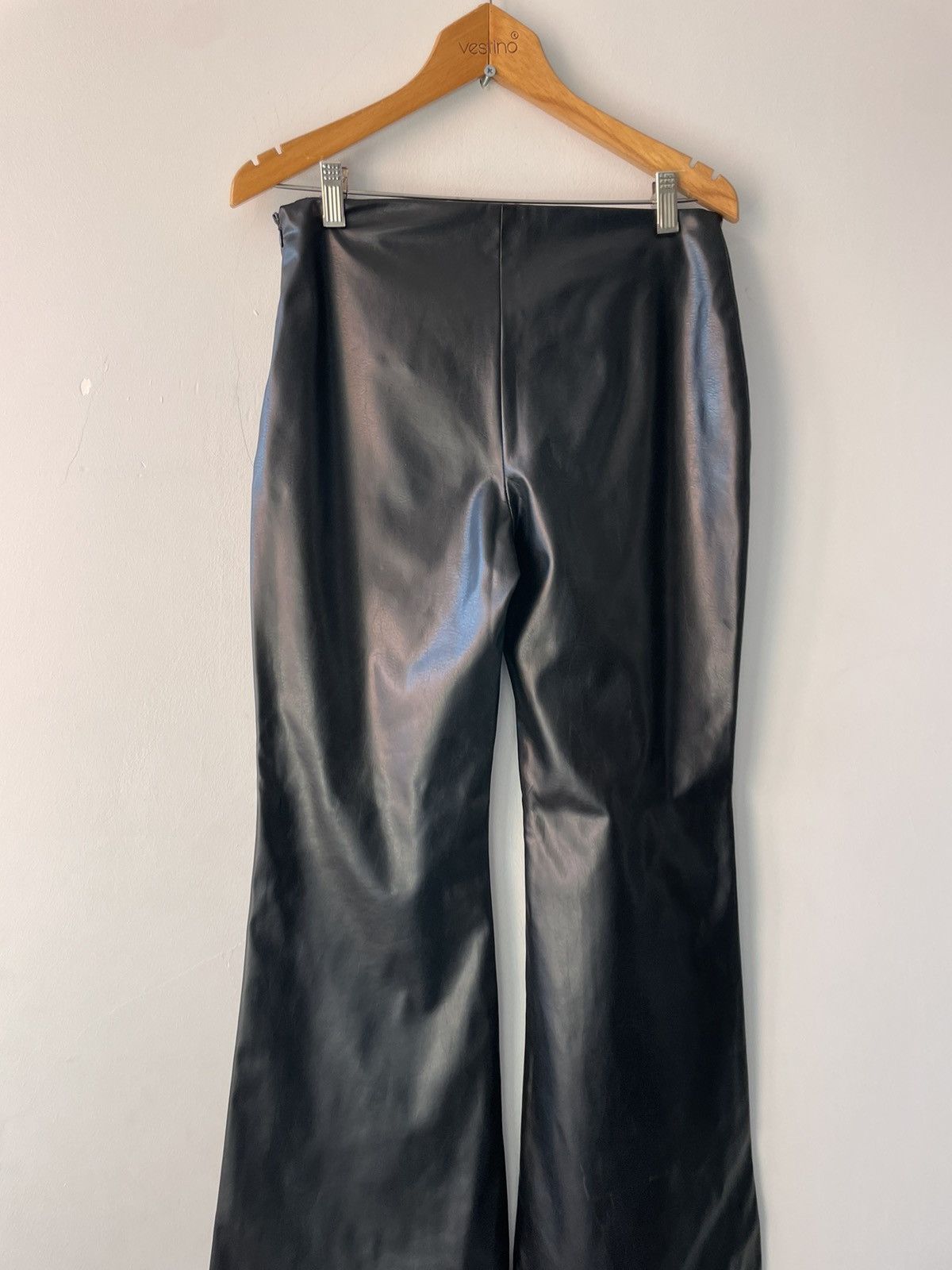 Vintage Vintage vegan leather trousers Size 26" / US 2 / IT 38 - 16 Thumbnail