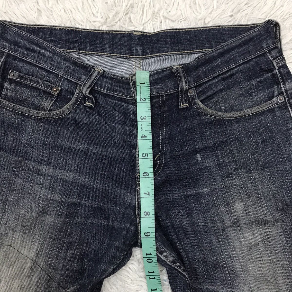 Levi's Vintage Clothing Vintage Levis Slim Tapered Distressed Denim Jeans Size US 31 - 23 Thumbnail
