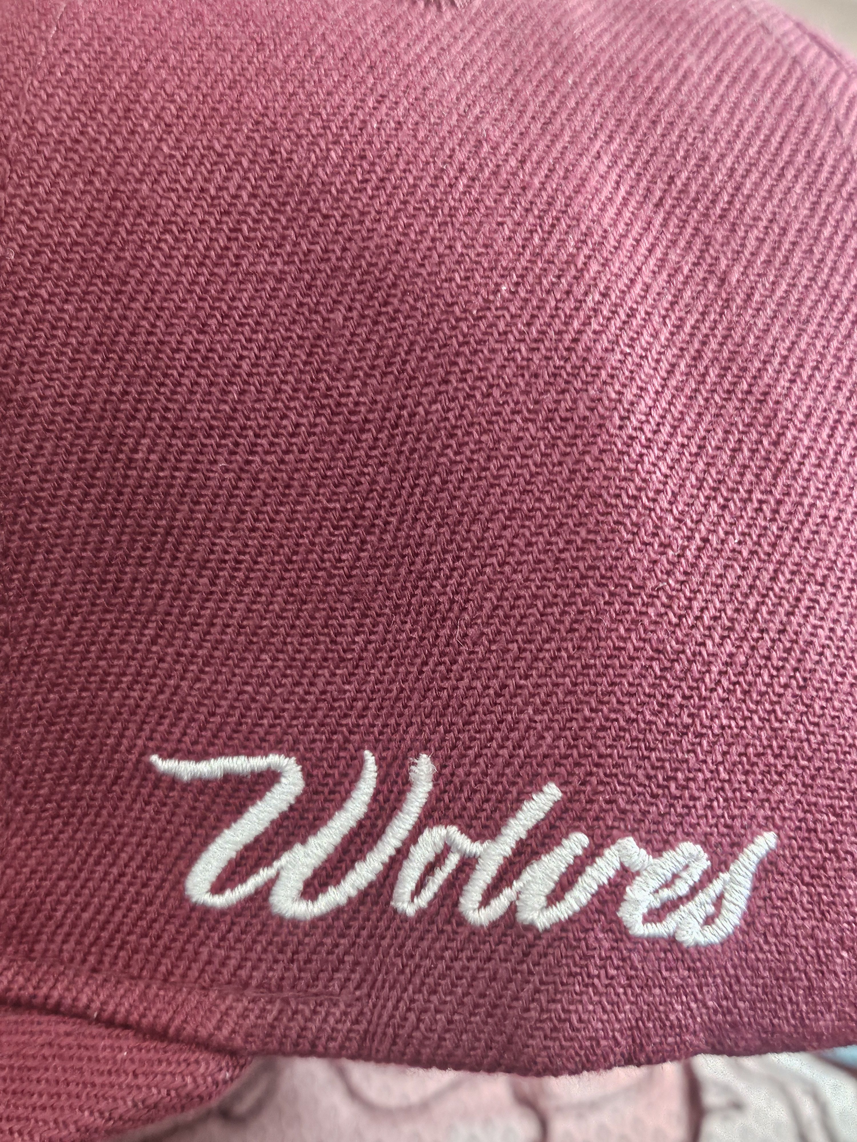 Darc Sport Darc Sport Maroon 7-1/8 Fitted Wolves Hat 674 of 1000 Size ONE SIZE - 3 Thumbnail