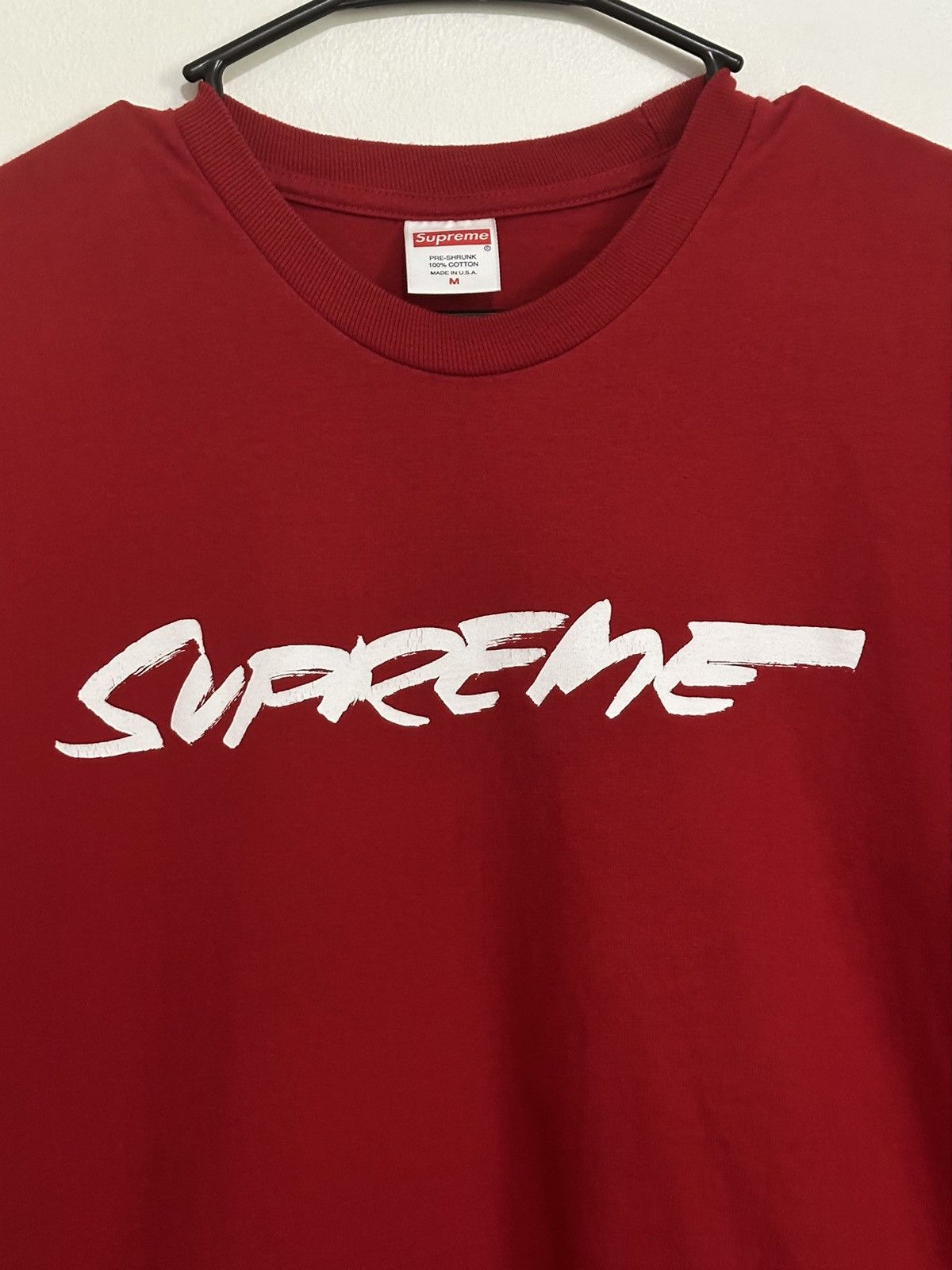 Supreme Supreme Futura Logo Tee Size US M / EU 48-50 / 2 - 2 Thumbnail