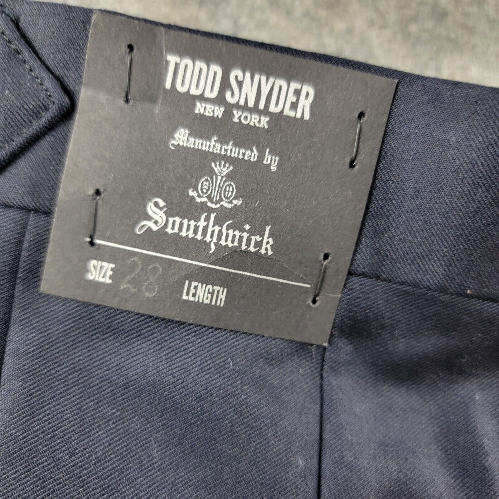 Todd Snyder Todd Snyder x Southwick Slim Fit Tuxedo Trouser *Read* 28R Size 34R - 12 Thumbnail