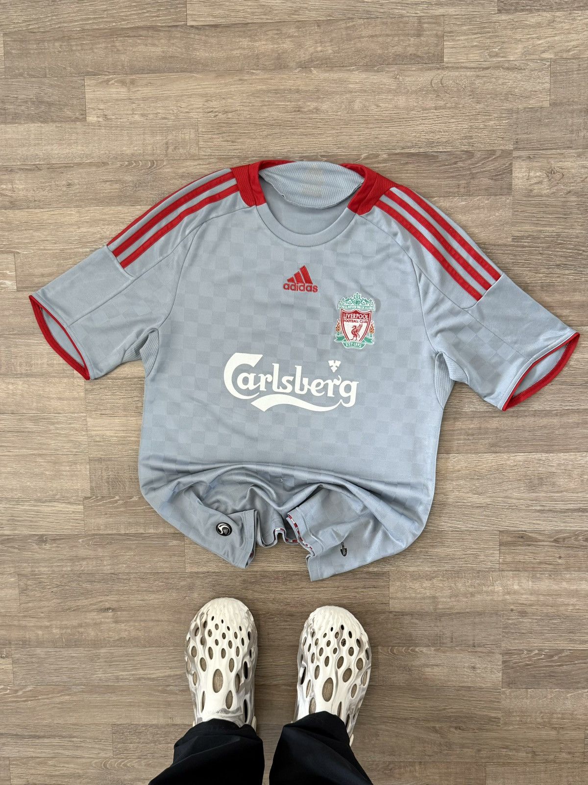Adidas Vintage Y2k Adidas Liverpool 2008 Football Soccer Jersey Size US M / EU 48-50 / 2 - 3 Thumbnail